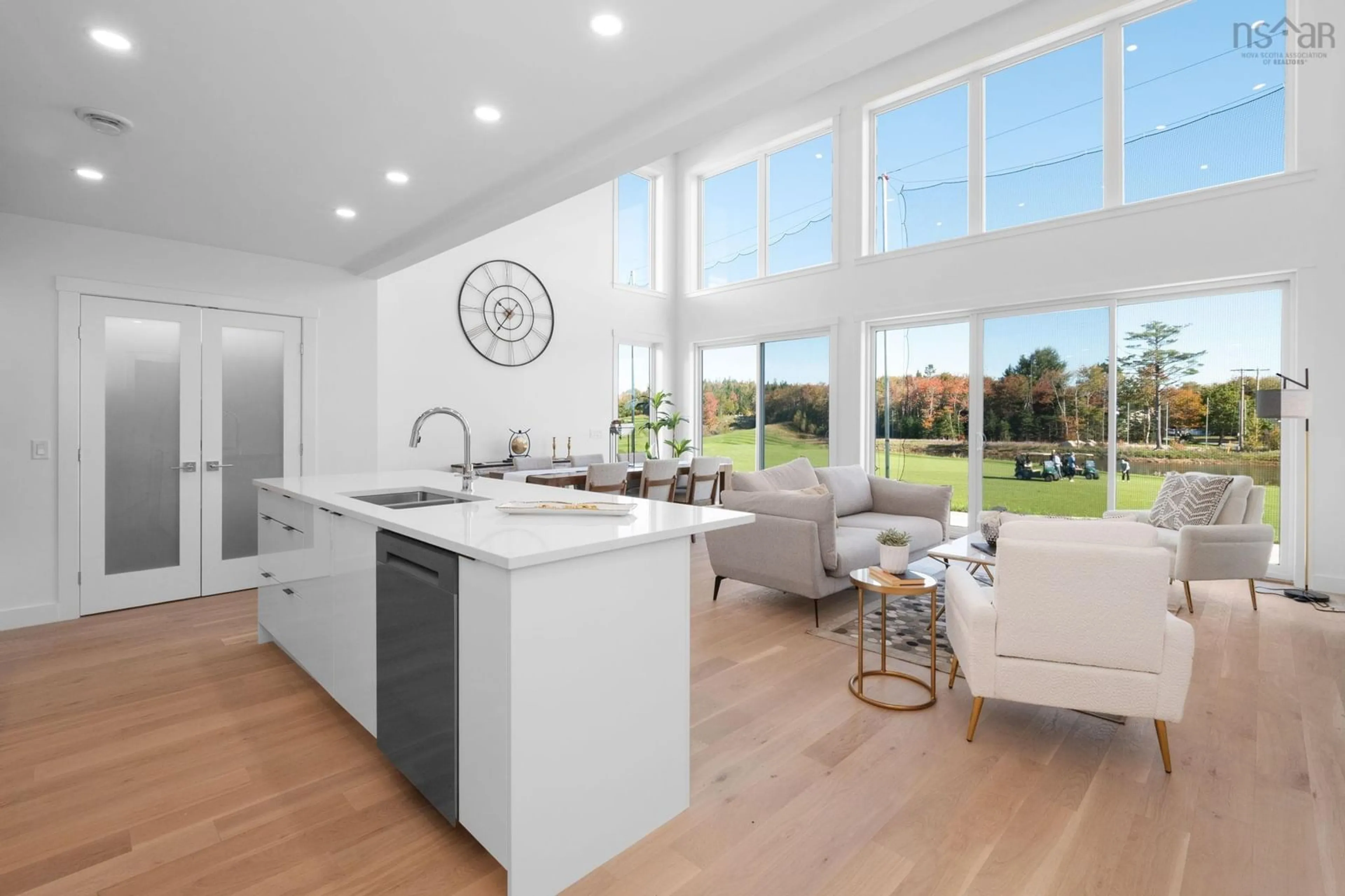 Open concept kitchen, ceramic/tile floor for 271 Provence Way, Brunello Estates Nova Scotia B3T 0N8