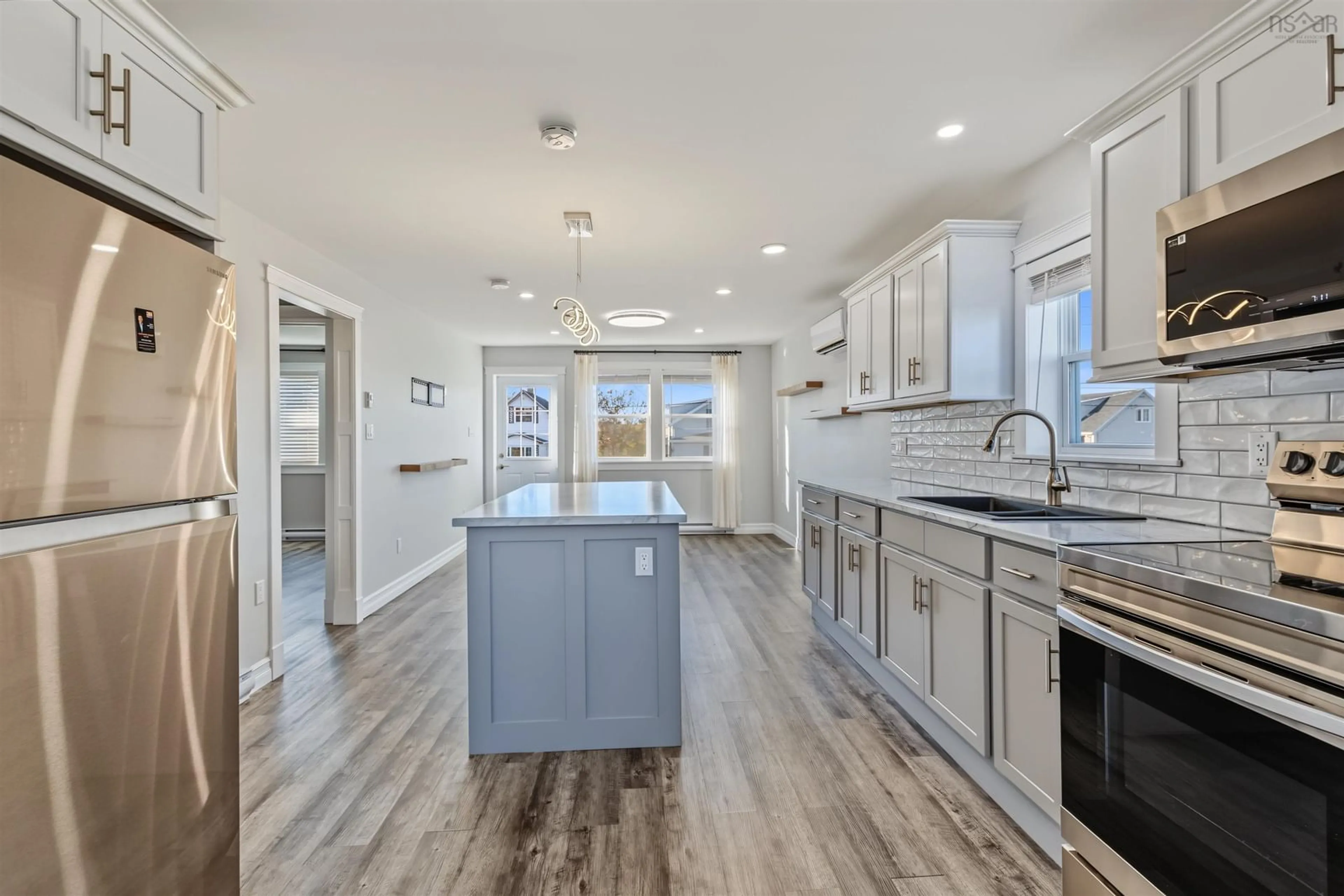 Open concept kitchen, unknown for Brookland St #134, Glace Bay Nova Scotia B1M 1A9