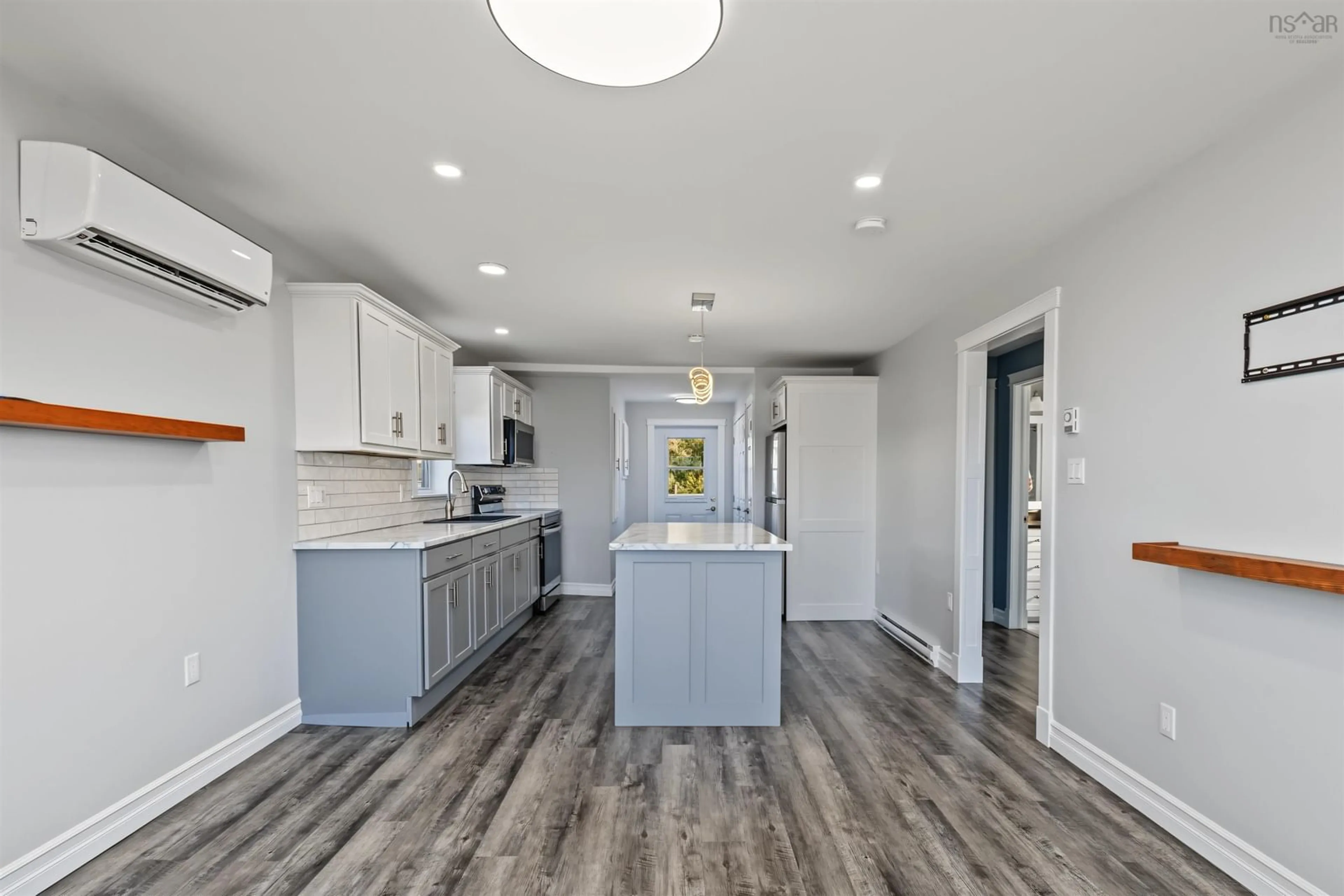 Open concept kitchen, unknown for Brookland St #134, Glace Bay Nova Scotia B1M 1A9