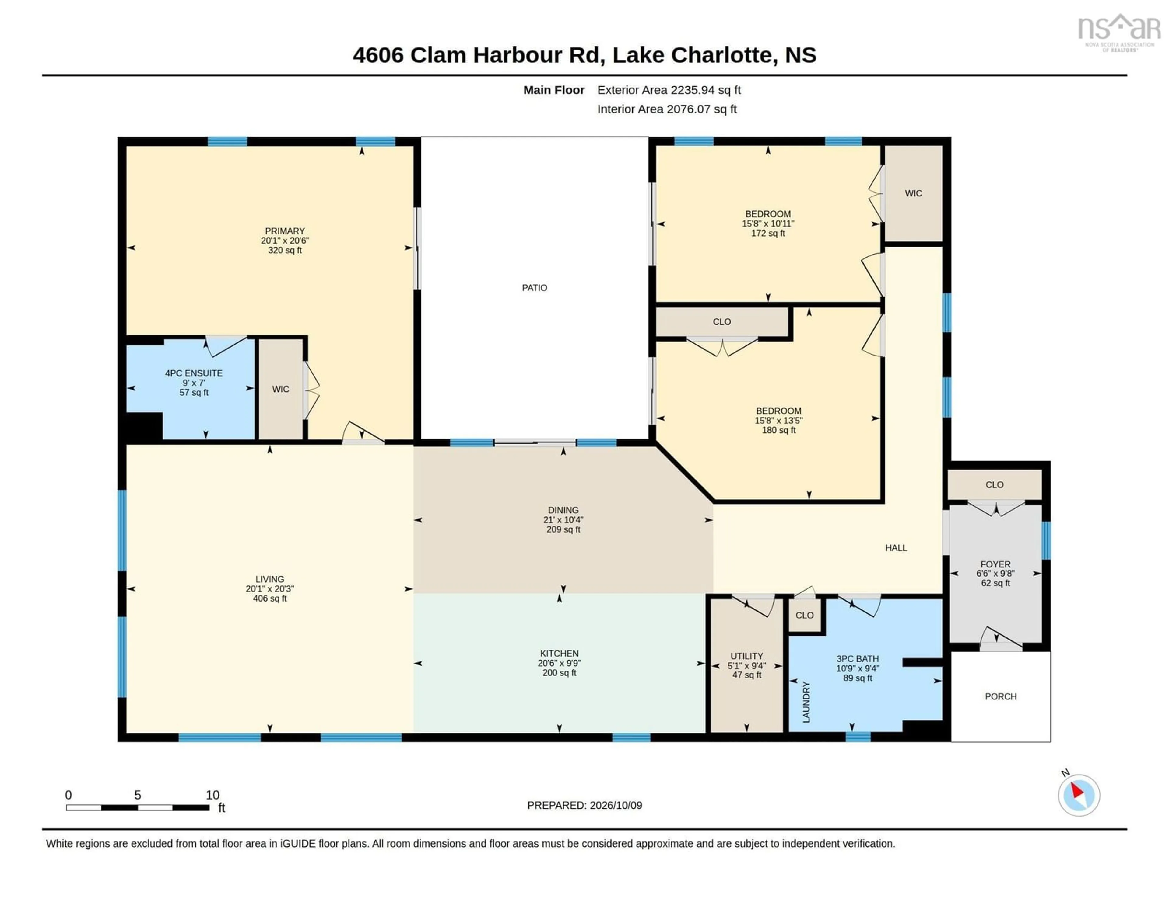 Floor plan for 4606 Clam Harbour Rd, Clam Bay Nova Scotia B0J 2L0