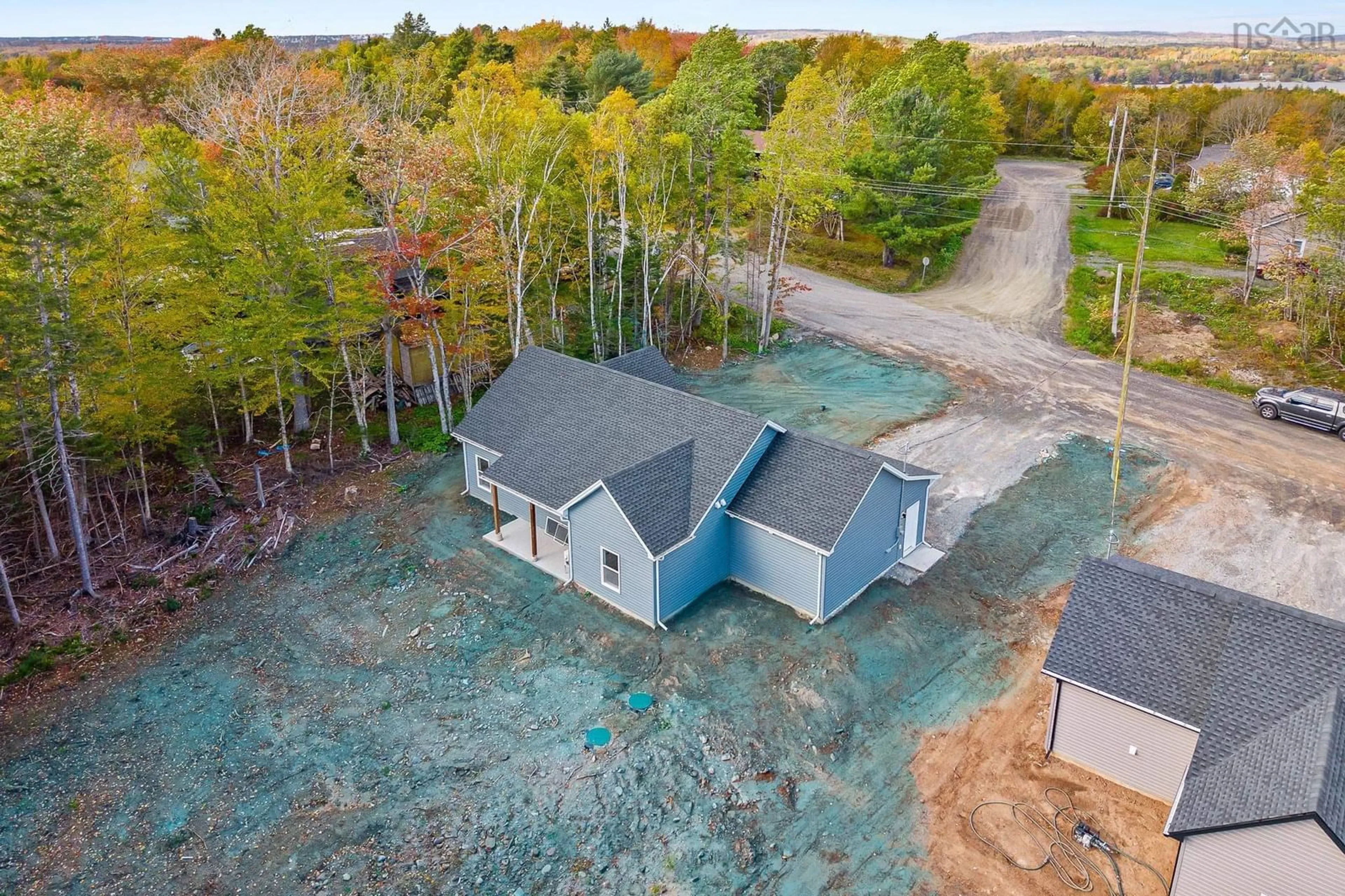 A pic from outside/outdoor area/front of a property/back of a property/a pic from drone, unknown for 79 Pinewood Dr, East Hants Nova Scotia B0N 1Z0