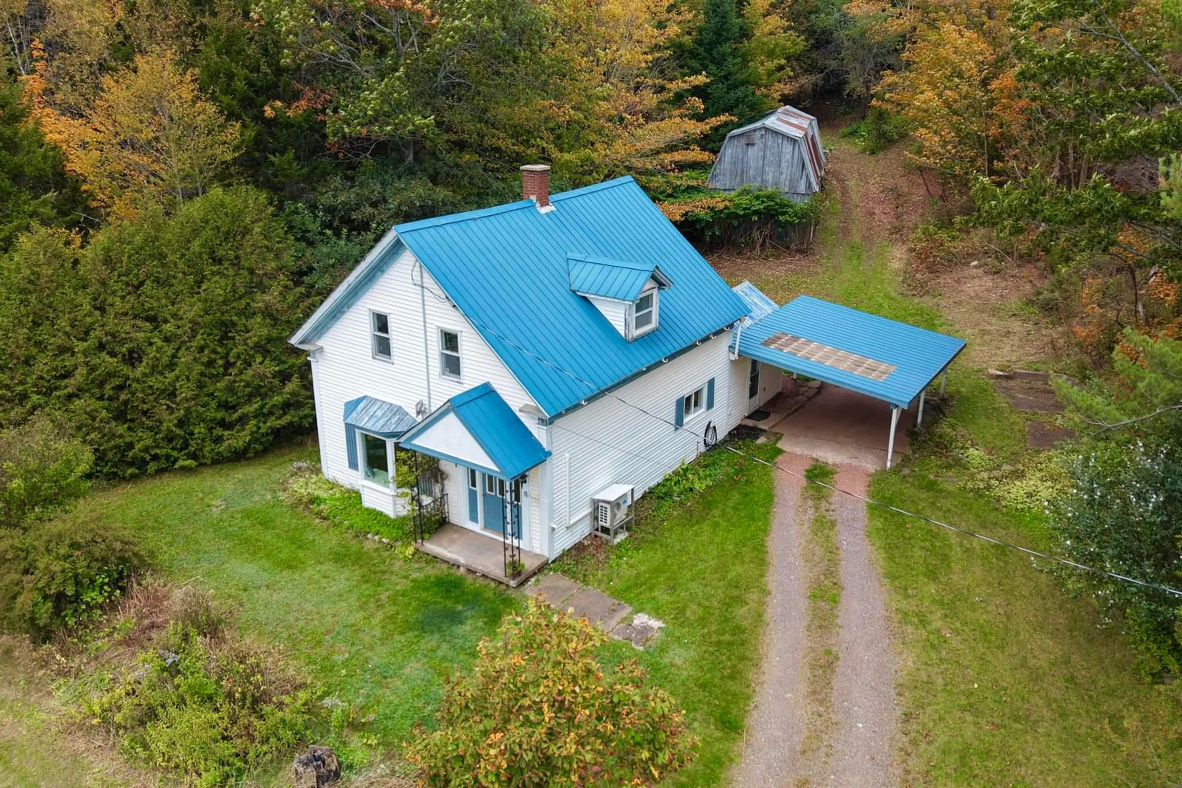 A pic from outside/outdoor area/front of a property/back of a property/a pic from drone, building for 489 Prospect Rd, Parrsboro Nova Scotia B0M 1S0