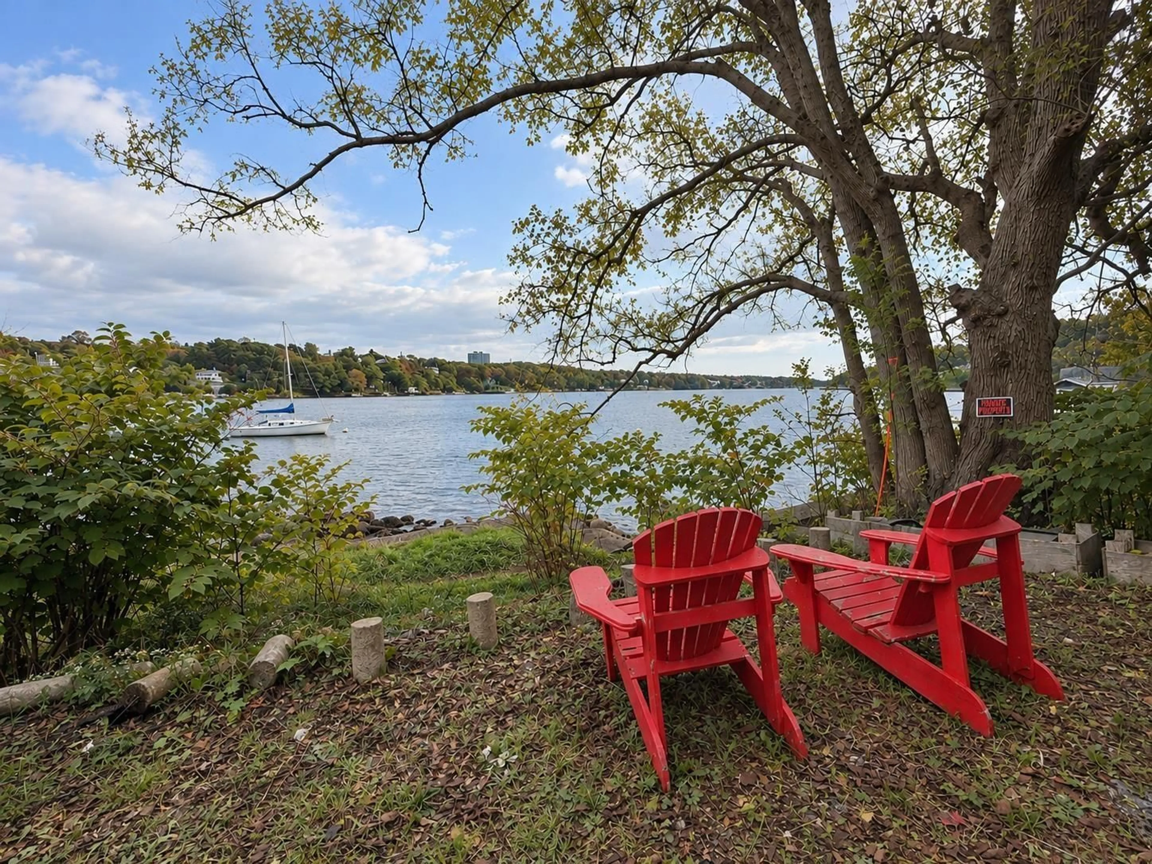 Patio, water/lake/river/ocean view for 9 Milton Dr, Halifax Nova Scotia B3P 1A1
