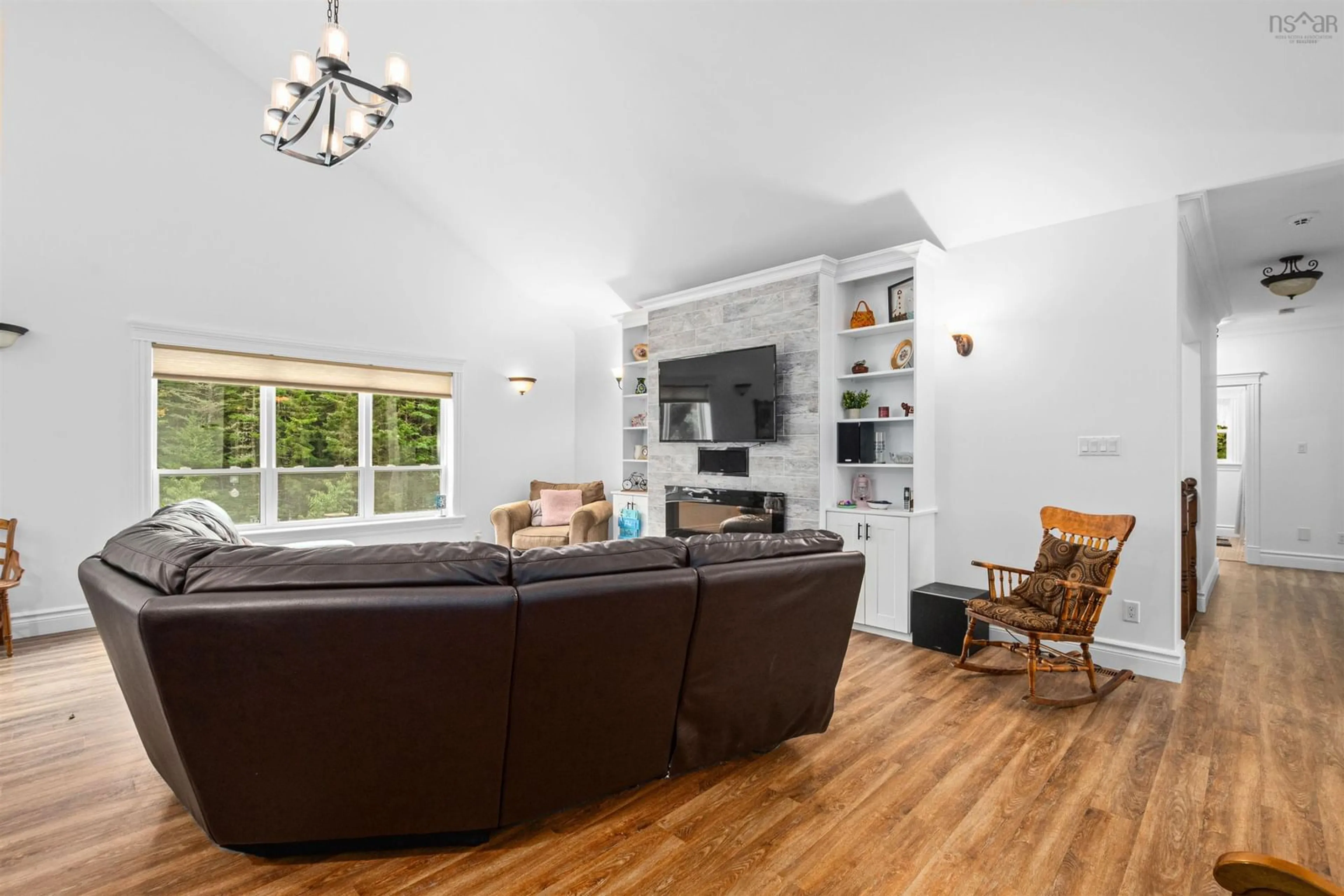 Living room with furniture, wood/laminate floor for 170 Magnate Crt, Hammonds Plains Nova Scotia B4B 0B2