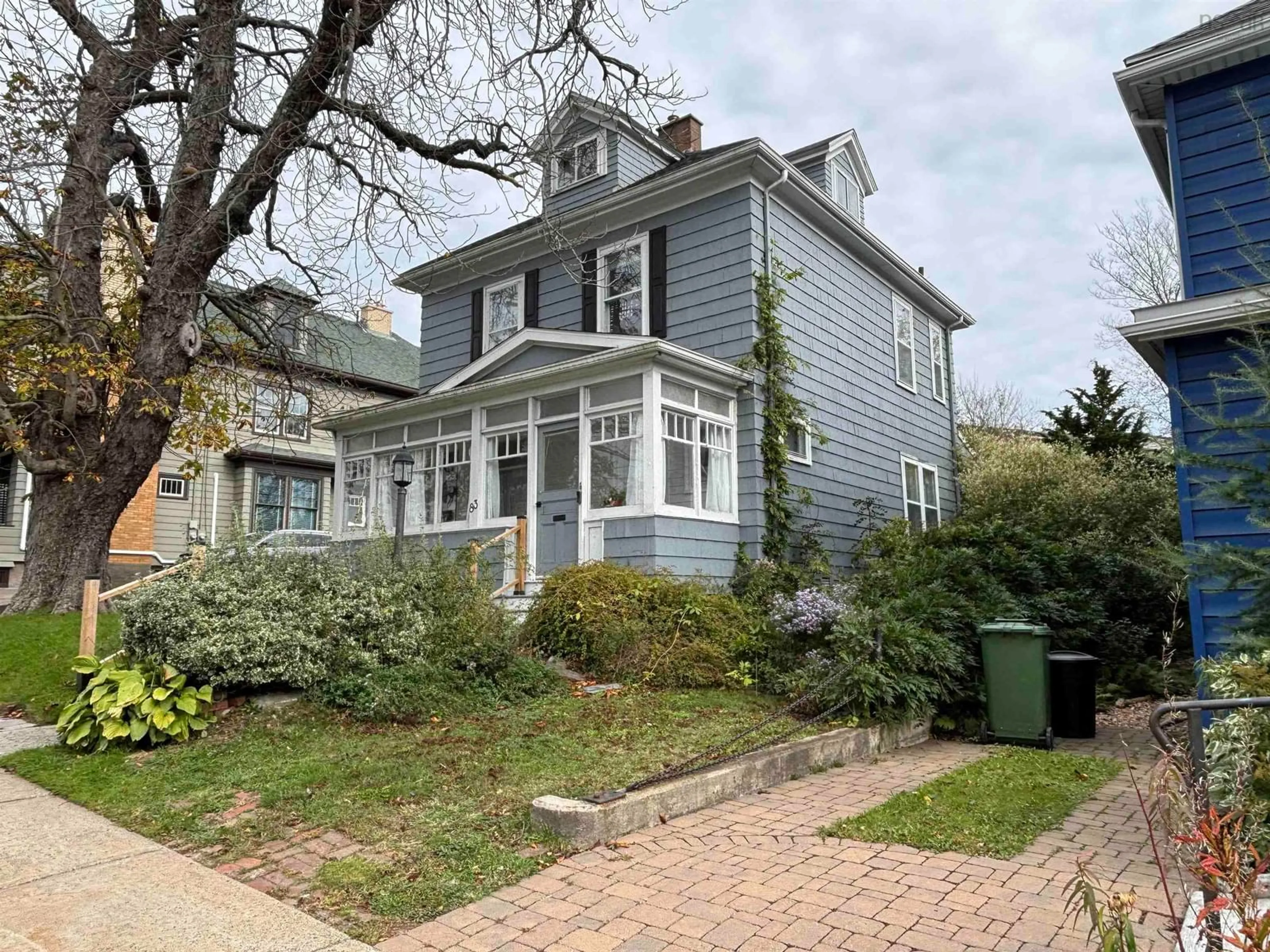Home with vinyl exterior material, street for 83 Prince Albert Rd, Dartmouth Nova Scotia B2Y 1M1