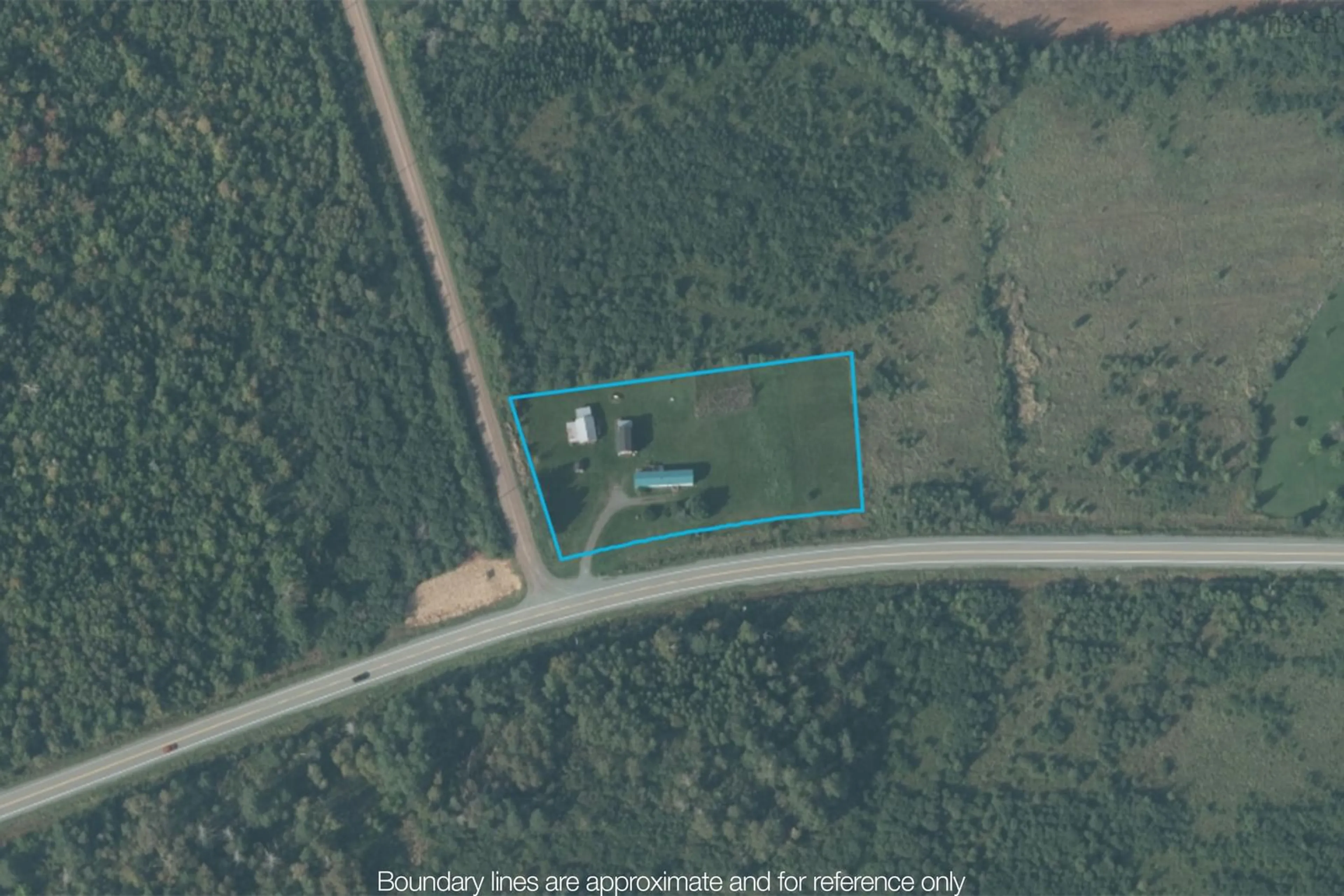 A pic from outside/outdoor area/front of a property/back of a property/a pic from drone, building for 5951 Highway 6, Linden Nova Scotia B4H 3Y2