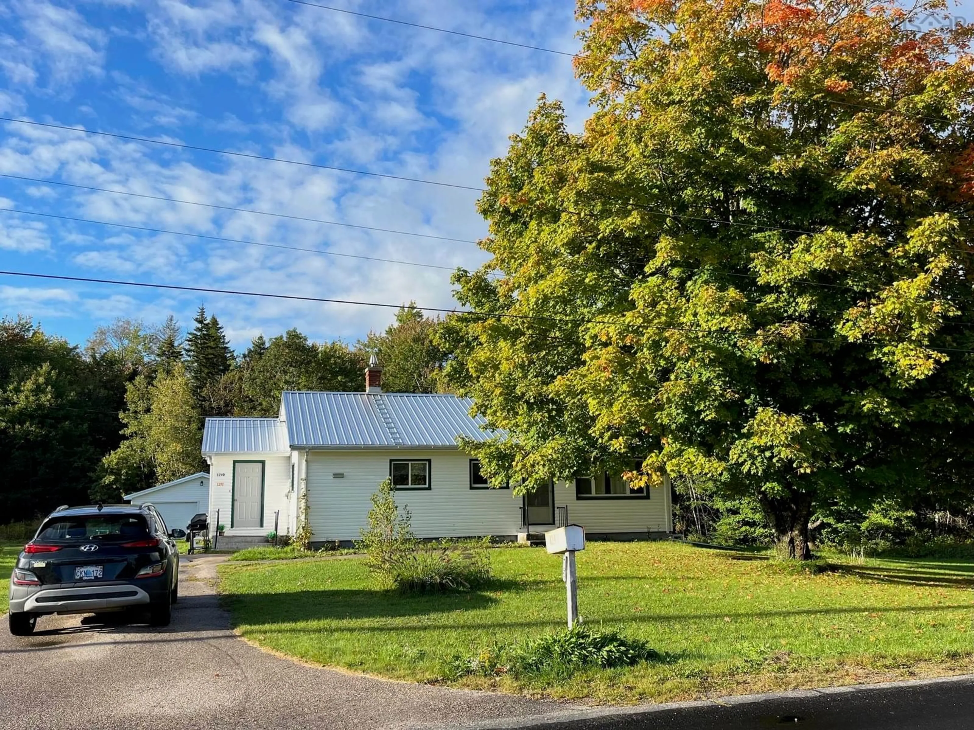 A pic from outside/outdoor area/front of a property/back of a property/a pic from drone, street for 1290 Ridge Rd #26-1, Falkland Ridge Nova Scotia B0R 1H0