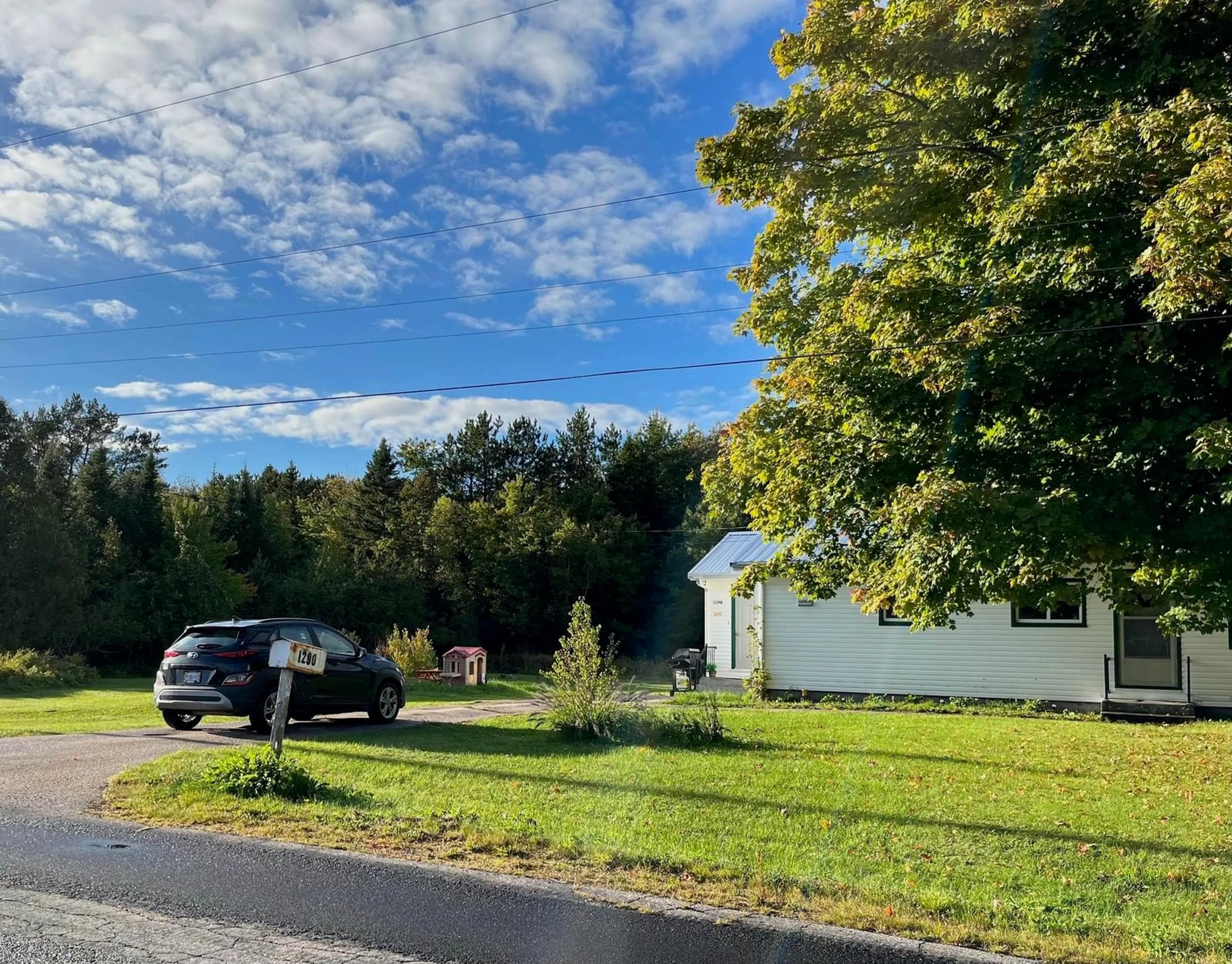 A pic from outside/outdoor area/front of a property/back of a property/a pic from drone, street for 1290 Ridge Rd #26-1, Falkland Ridge Nova Scotia B0R 1H0