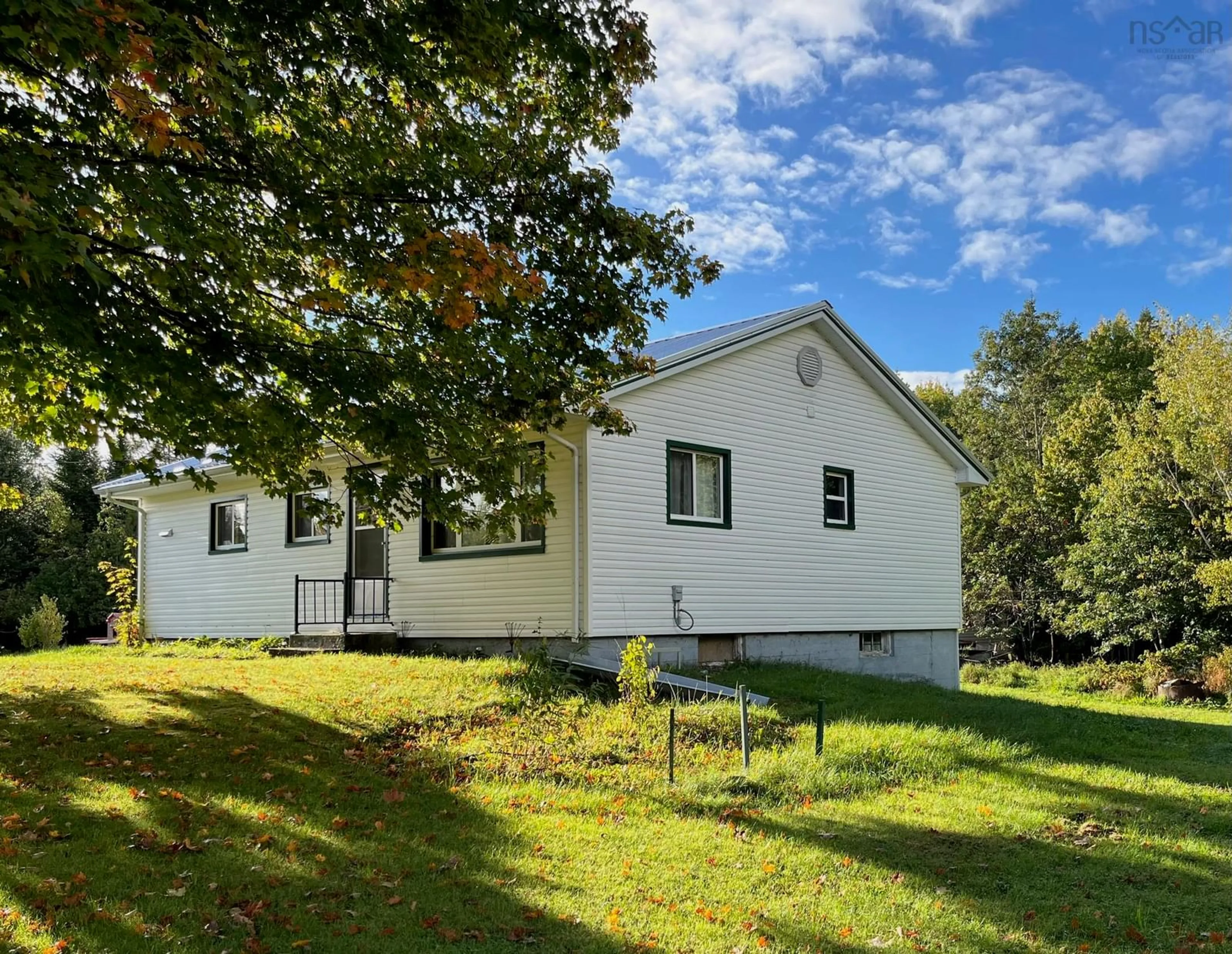 A pic from outside/outdoor area/front of a property/back of a property/a pic from drone, building for 1290 Ridge Rd #26-1, Falkland Ridge Nova Scotia B0R 1H0
