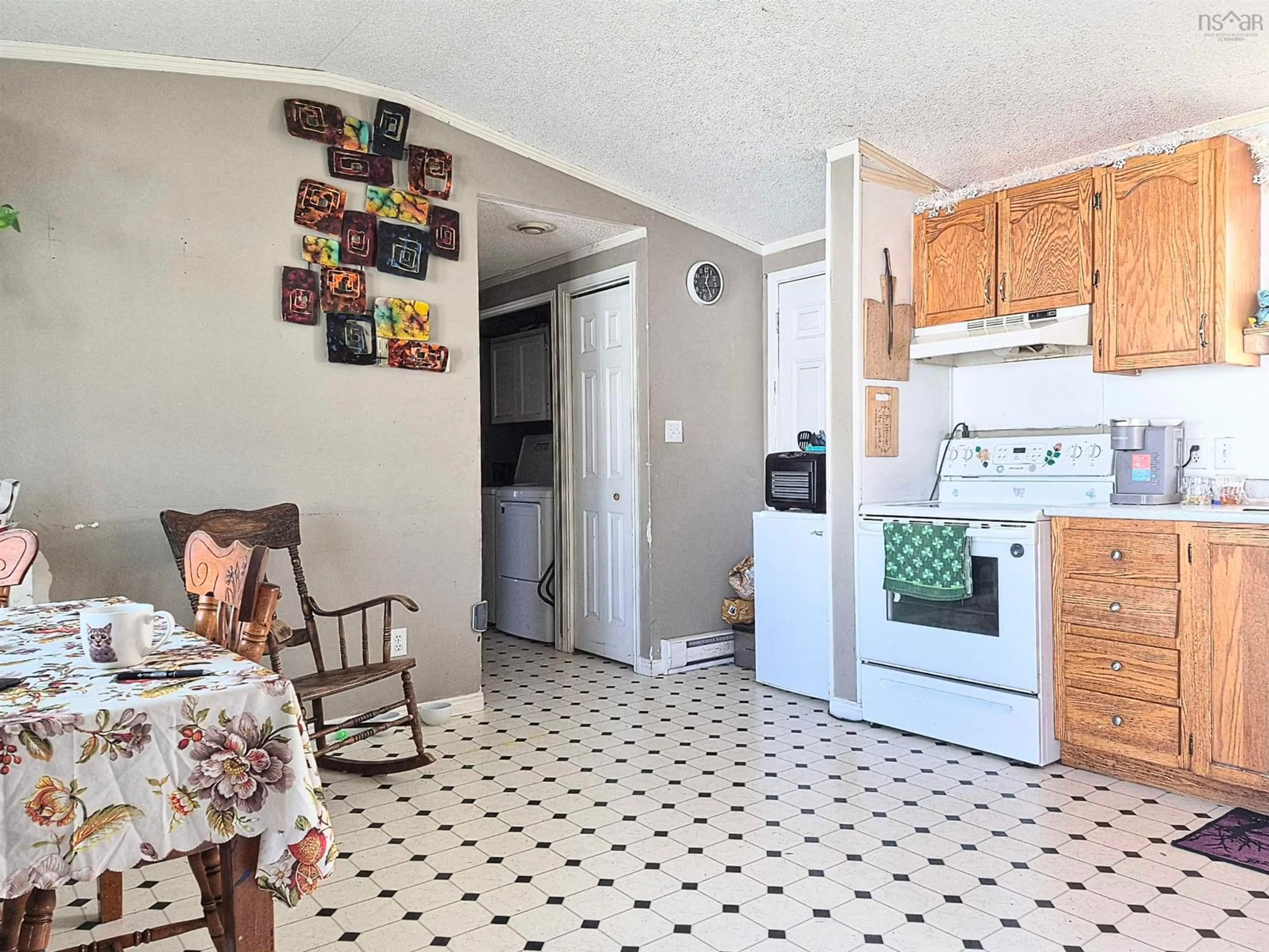 Standard kitchen, ceramic/tile floor for 8 Summer St, Murray Siding Nova Scotia B6L 4J8