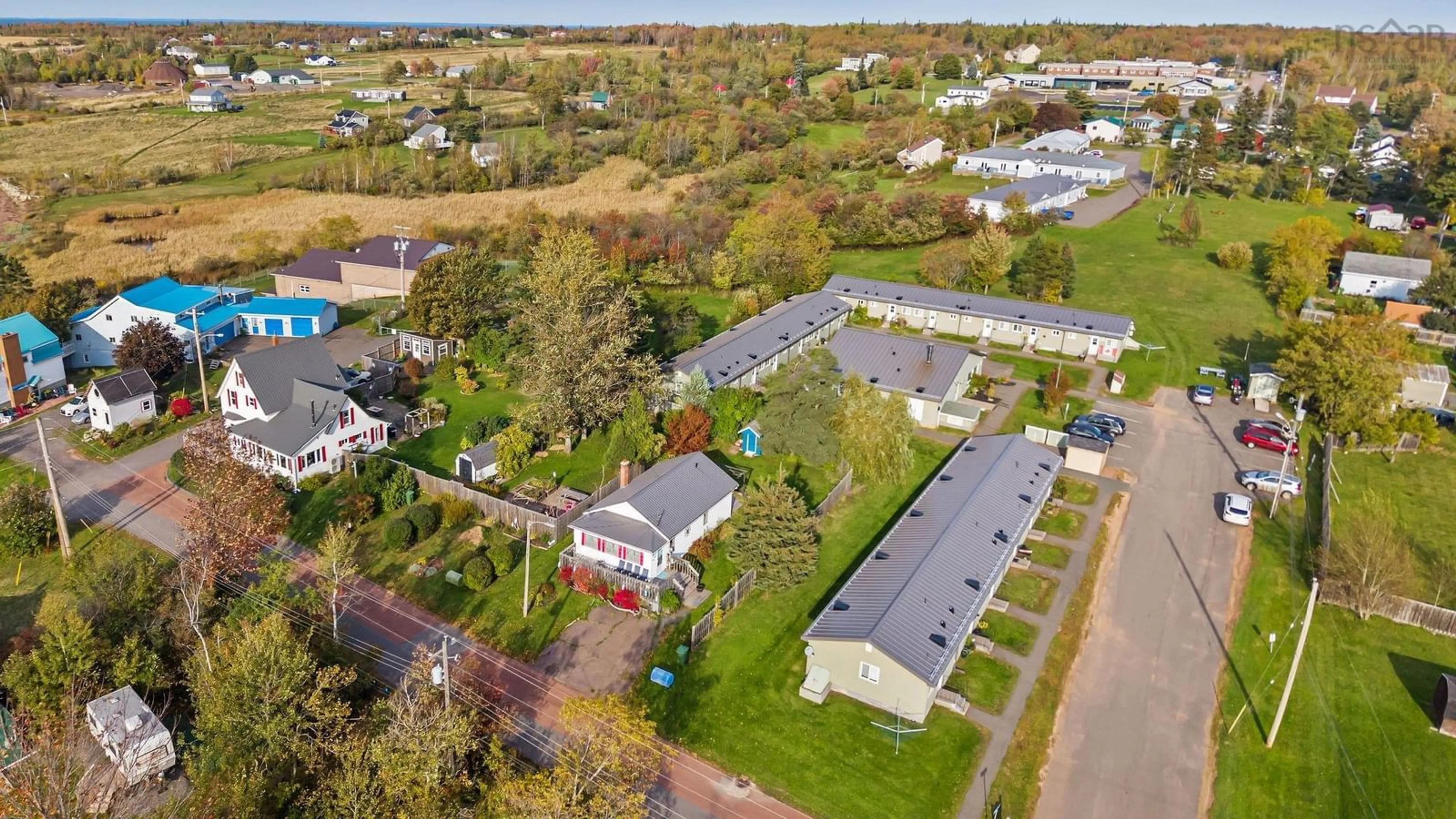 A pic from outside/outdoor area/front of a property/back of a property/a pic from drone, water/lake/river/ocean view for 40 Walton Street, Pugwash Nova Scotia B0K 1L0