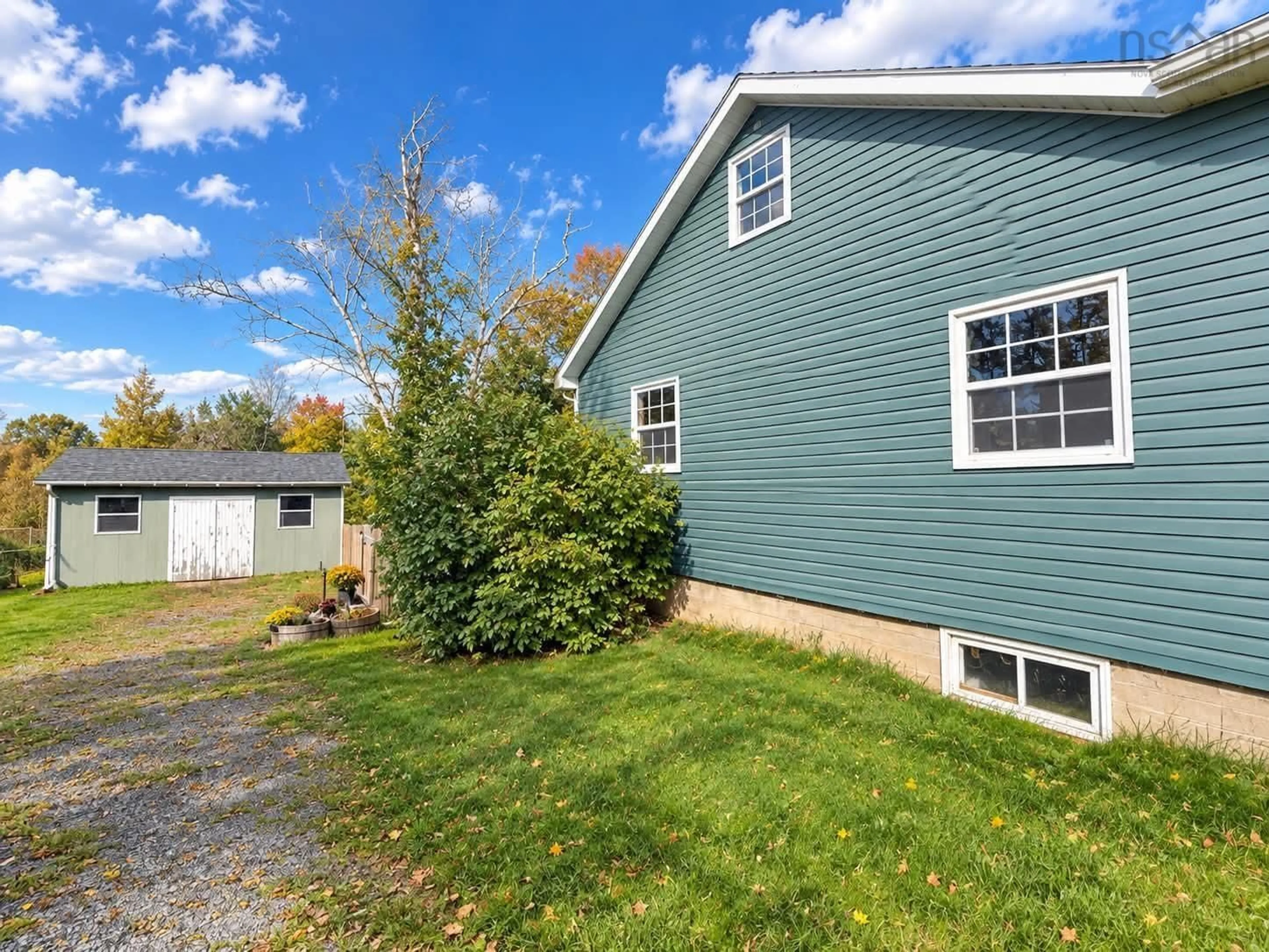 Home with vinyl exterior material, street for 149 Windsor Back Rd, Martock Nova Scotia B0N 2T0
