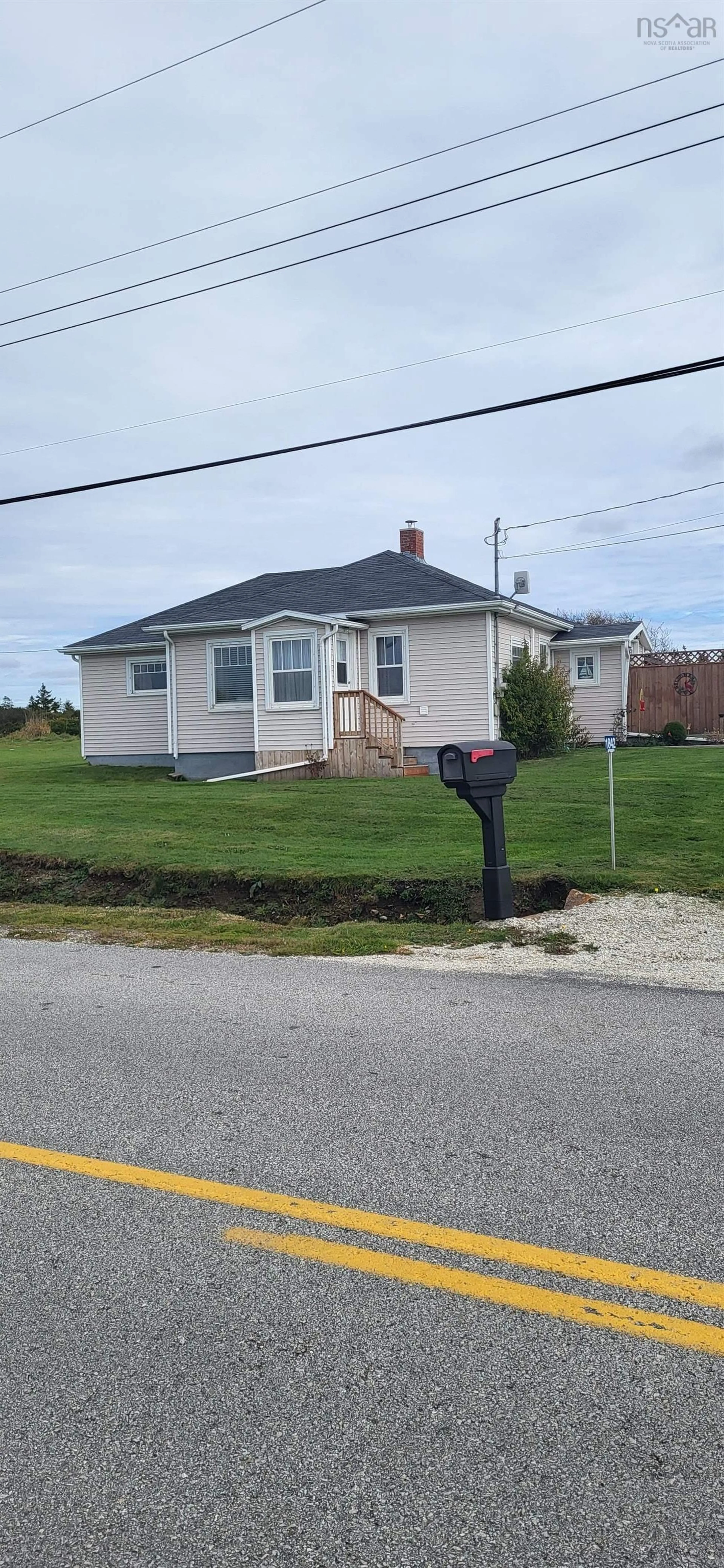 A pic from outside/outdoor area/front of a property/back of a property/a pic from drone, street for 1842 Main Shore Rd, Sandford Nova Scotia B5A 5L1