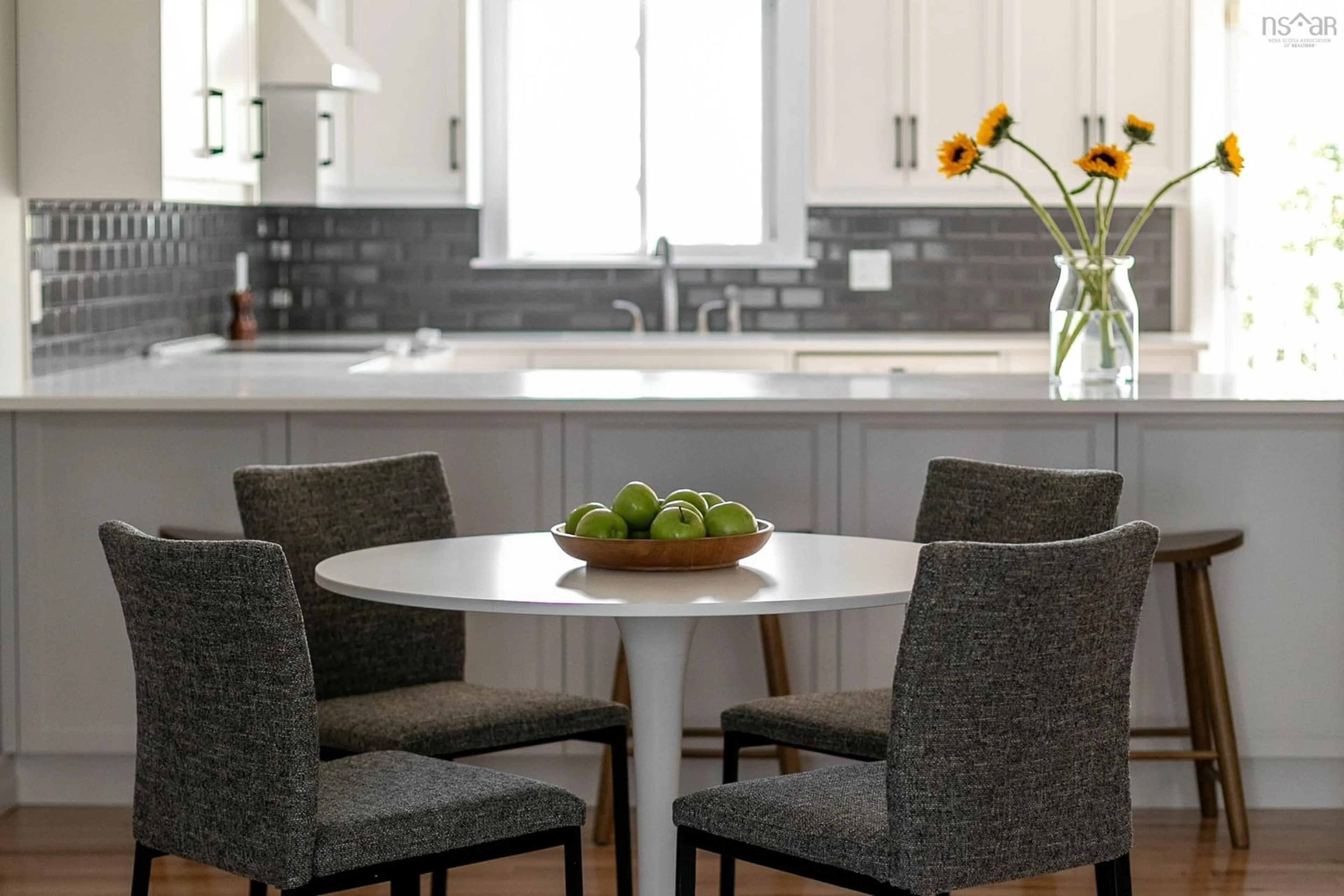 Contemporary kitchen, ceramic/tile floor for 3346 Ashton Lane #33, Halifax Nova Scotia B3L 4T4