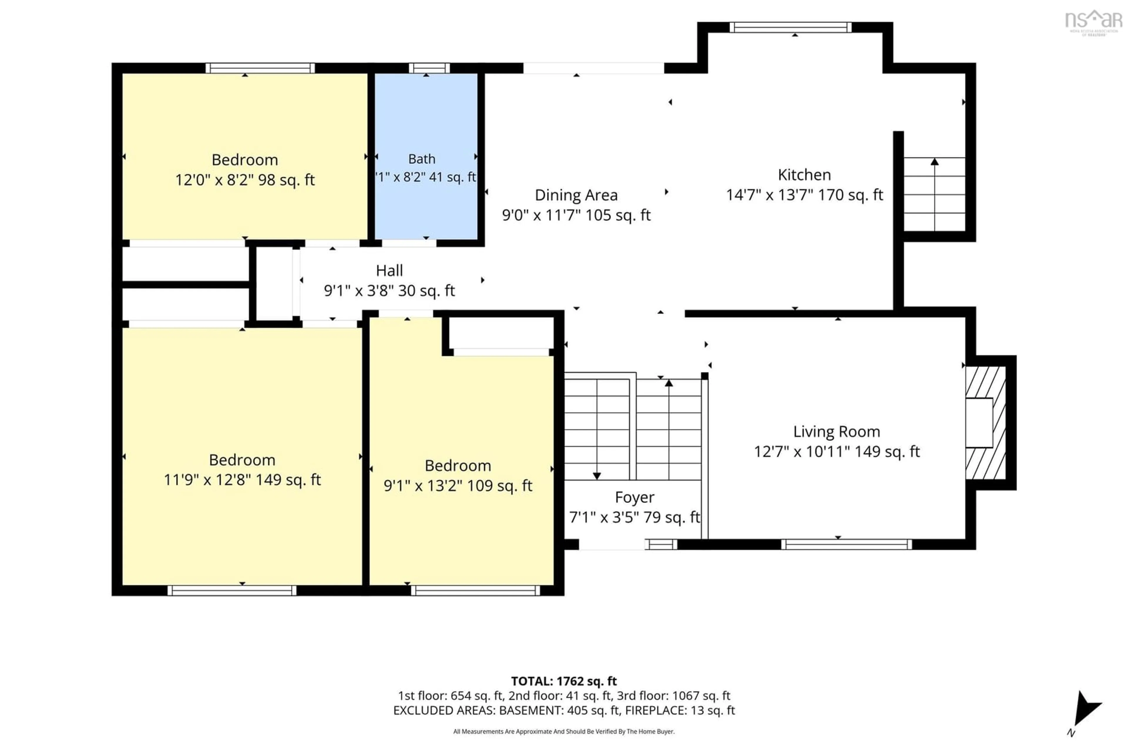 Floor plan for 86 Bedford Hills Rd, Bedford Nova Scotia B4A 1J9