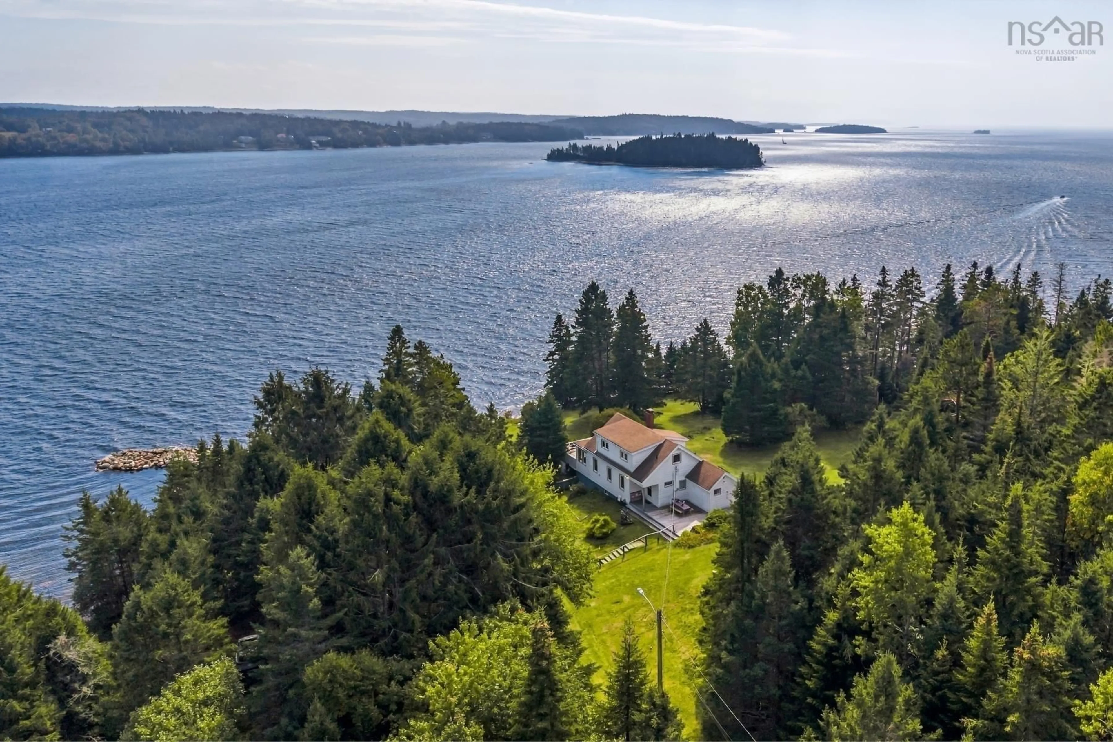 A pic from outside/outdoor area/front of a property/back of a property/a pic from drone, water/lake/river/ocean view for 6850 St Margarets Bay Rd, Head Of St. Margarets Bay Nova Scotia B3T 1K5