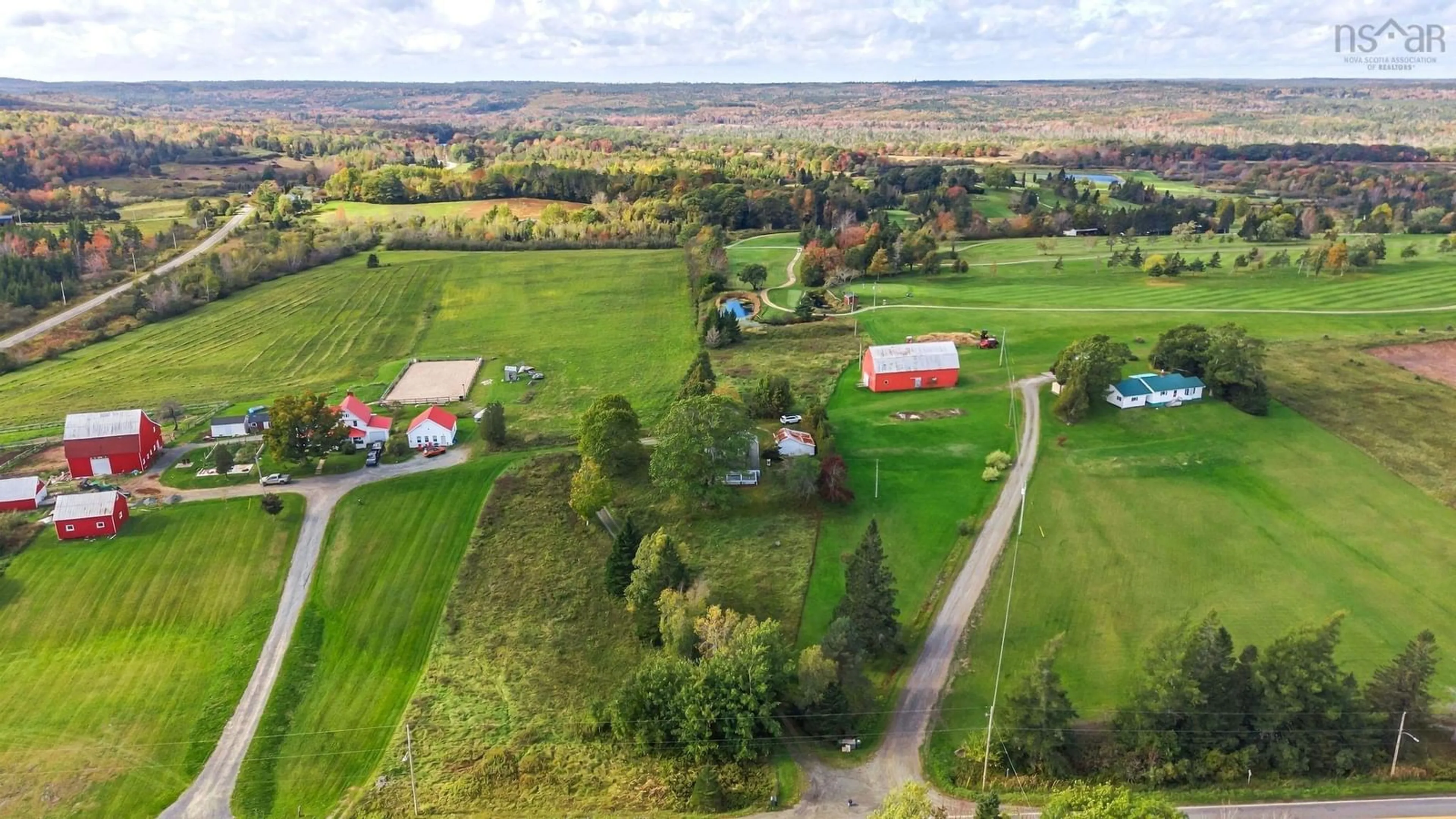 A pic from outside/outdoor area/front of a property/back of a property/a pic from drone, unknown for 3865 Highway 357, Meaghers Grant Nova Scotia B0N 1V0