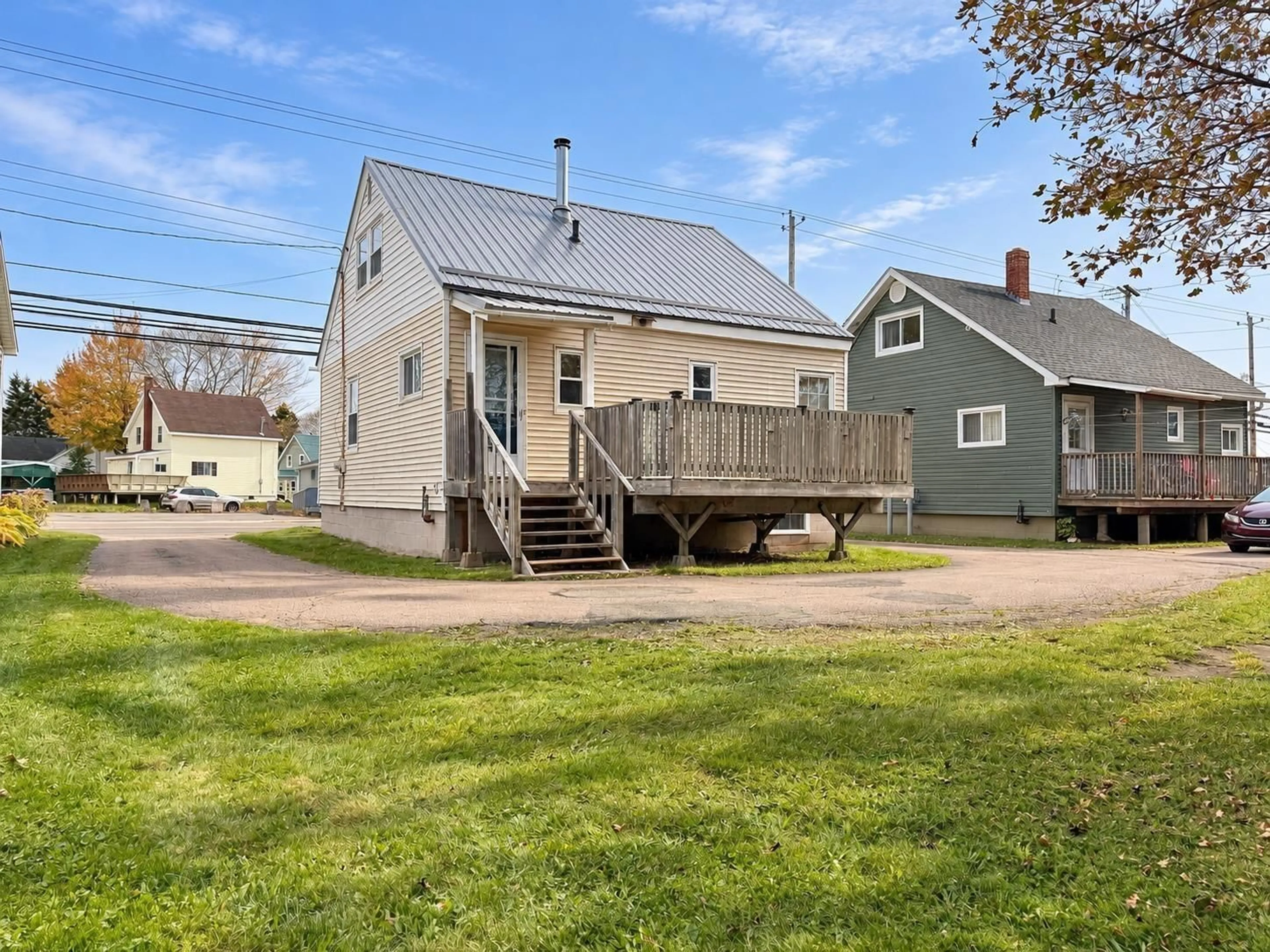 A pic from outside/outdoor area/front of a property/back of a property/a pic from drone, street for 82 South Albion St, Amherst Nova Scotia B4H 2W9