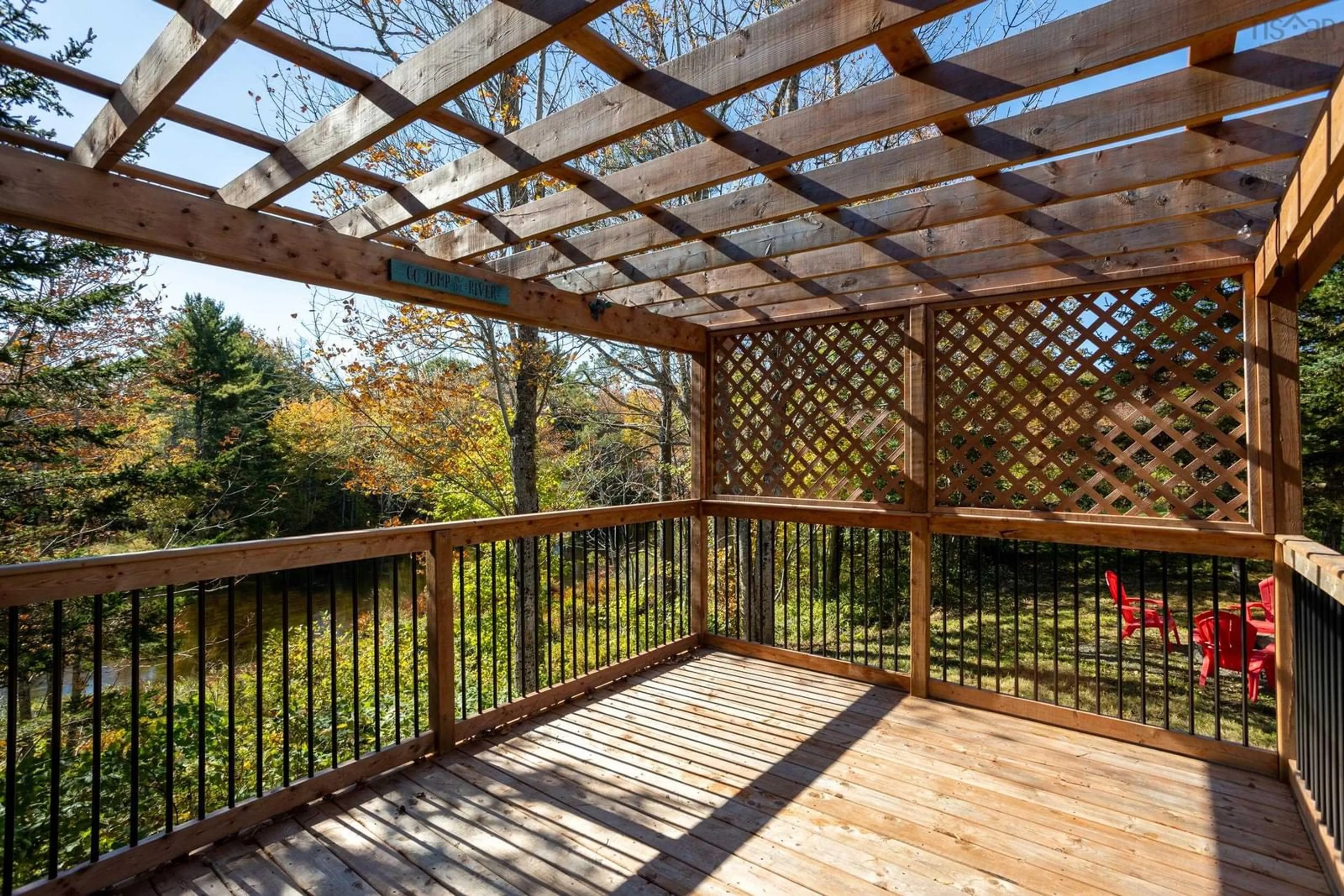 Patio, forest/trees view for 12 Buchanan Ave, Enfield Nova Scotia B2T 1C8
