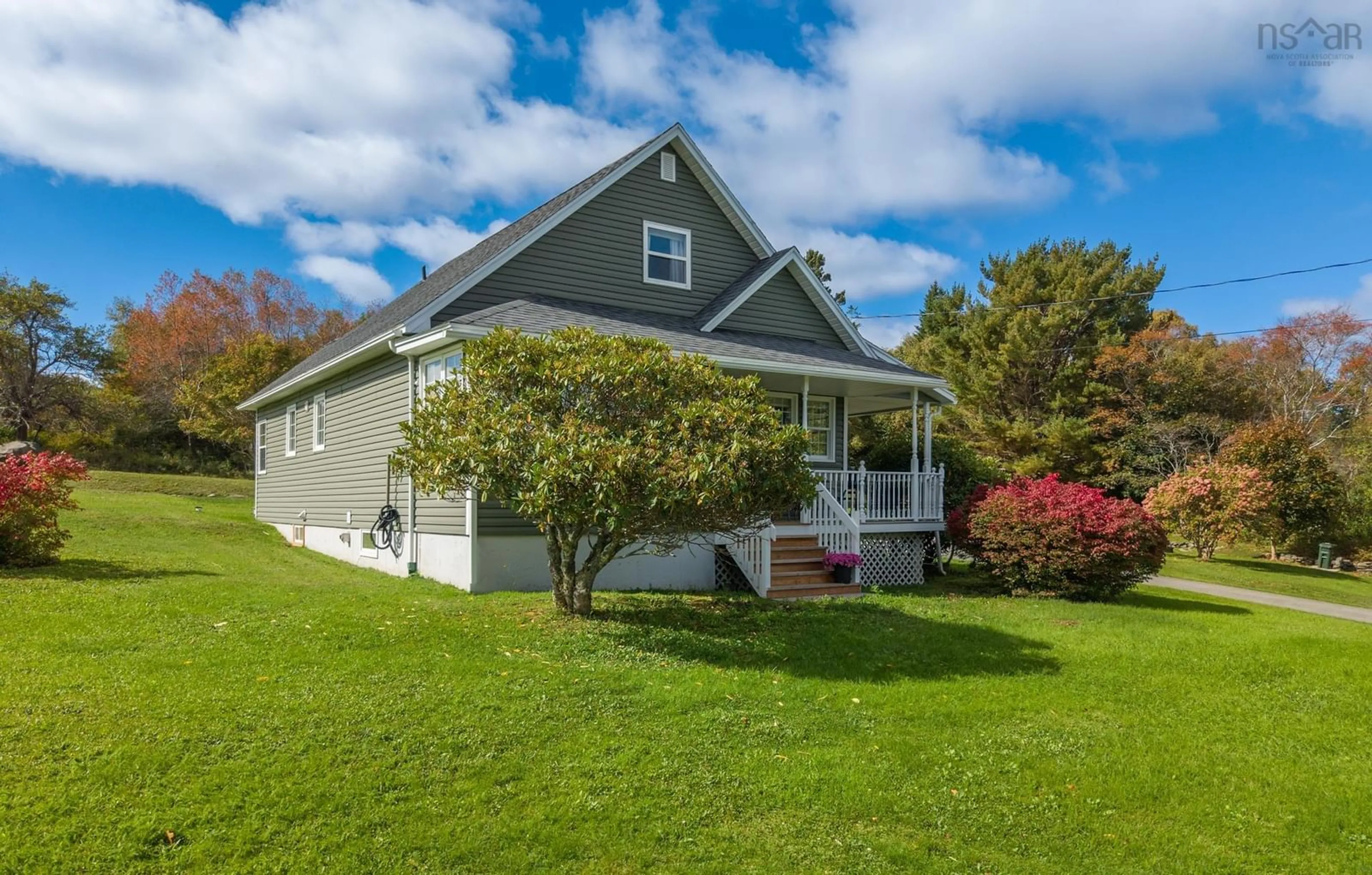 Home with vinyl exterior material, water/lake/river/ocean view for 6575 Highway 3, Eel Brook Nova Scotia B0W 2X0
