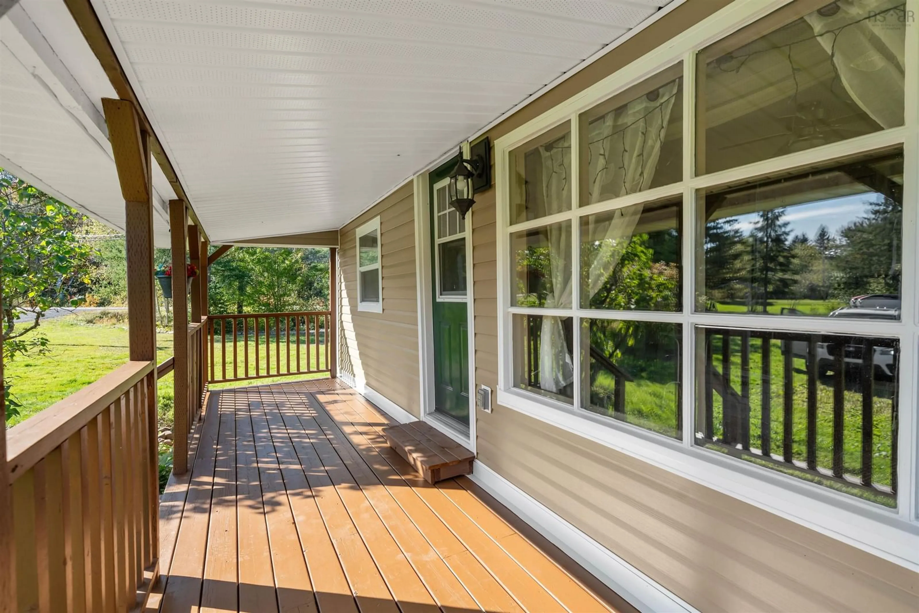 Patio, water/lake/river/ocean view for 74 Battist Rd, Sundridge Nova Scotia B0K 1H0