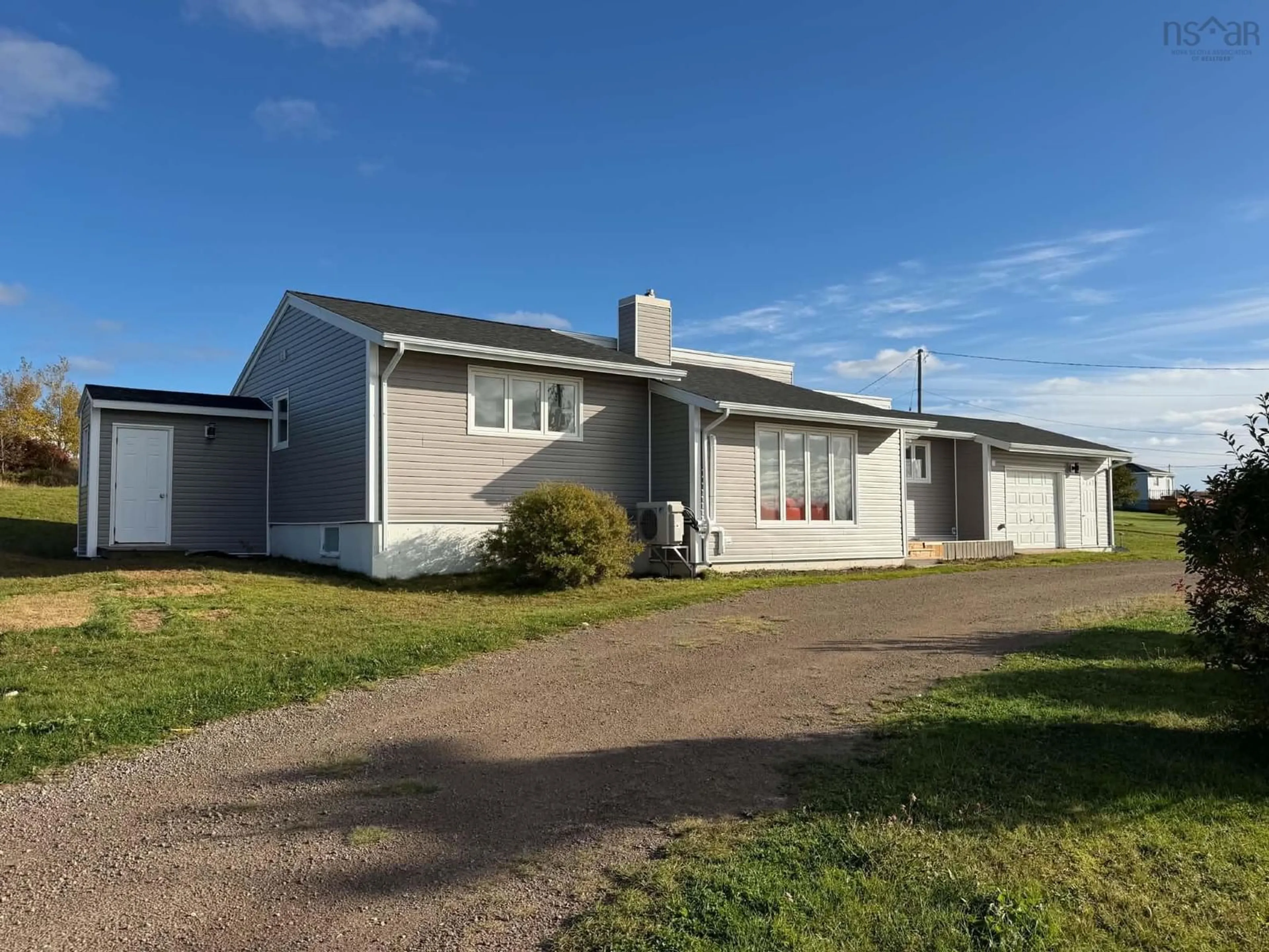 A pic from outside/outdoor area/front of a property/back of a property/a pic from drone, building for 81 La Pointe Du Havre Rd, Chéticamp Nova Scotia B0E 1H0