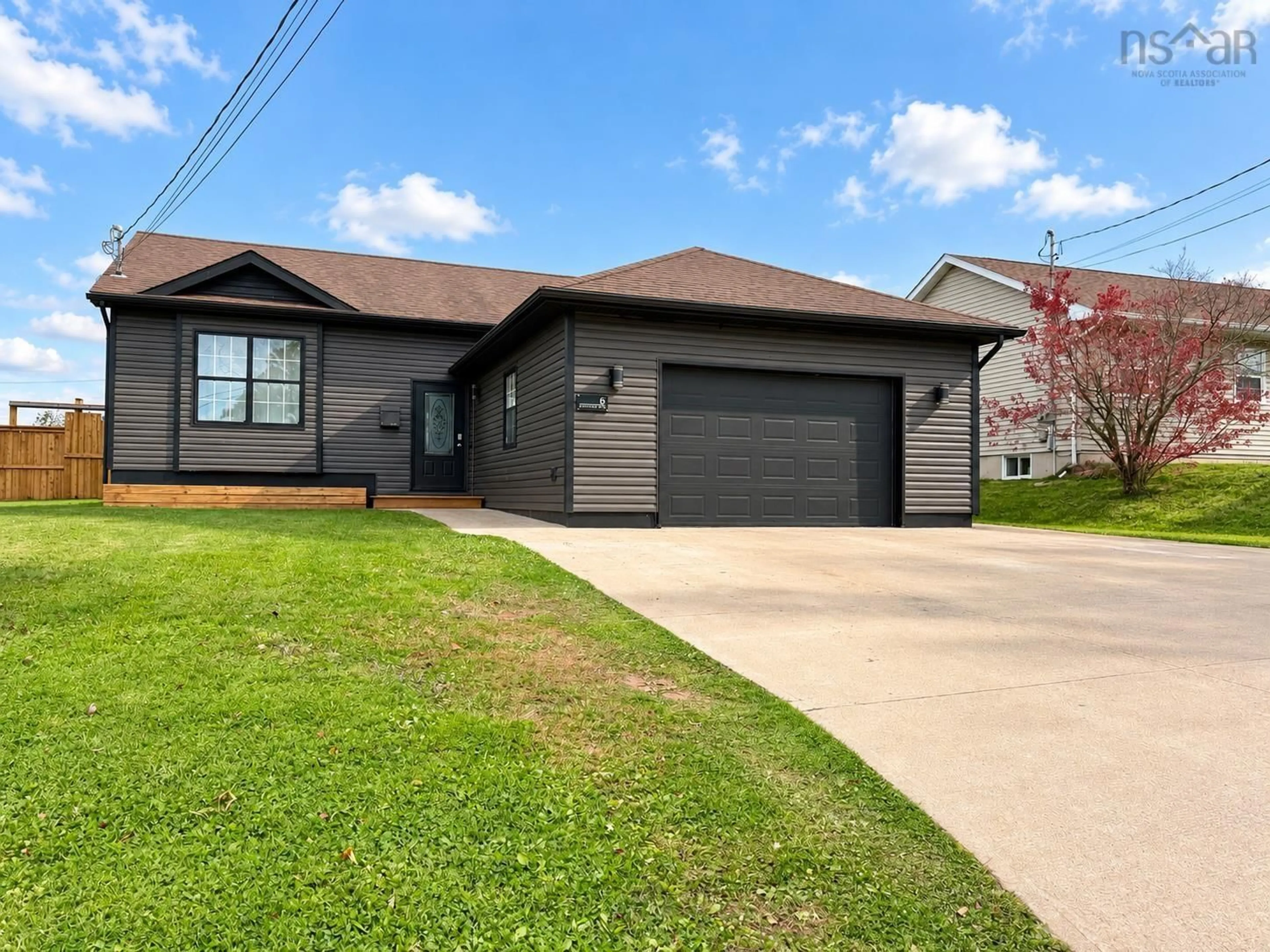 Home with brick exterior material, street for 6 Paradise Ave, Amherst Nova Scotia B4H 4W8