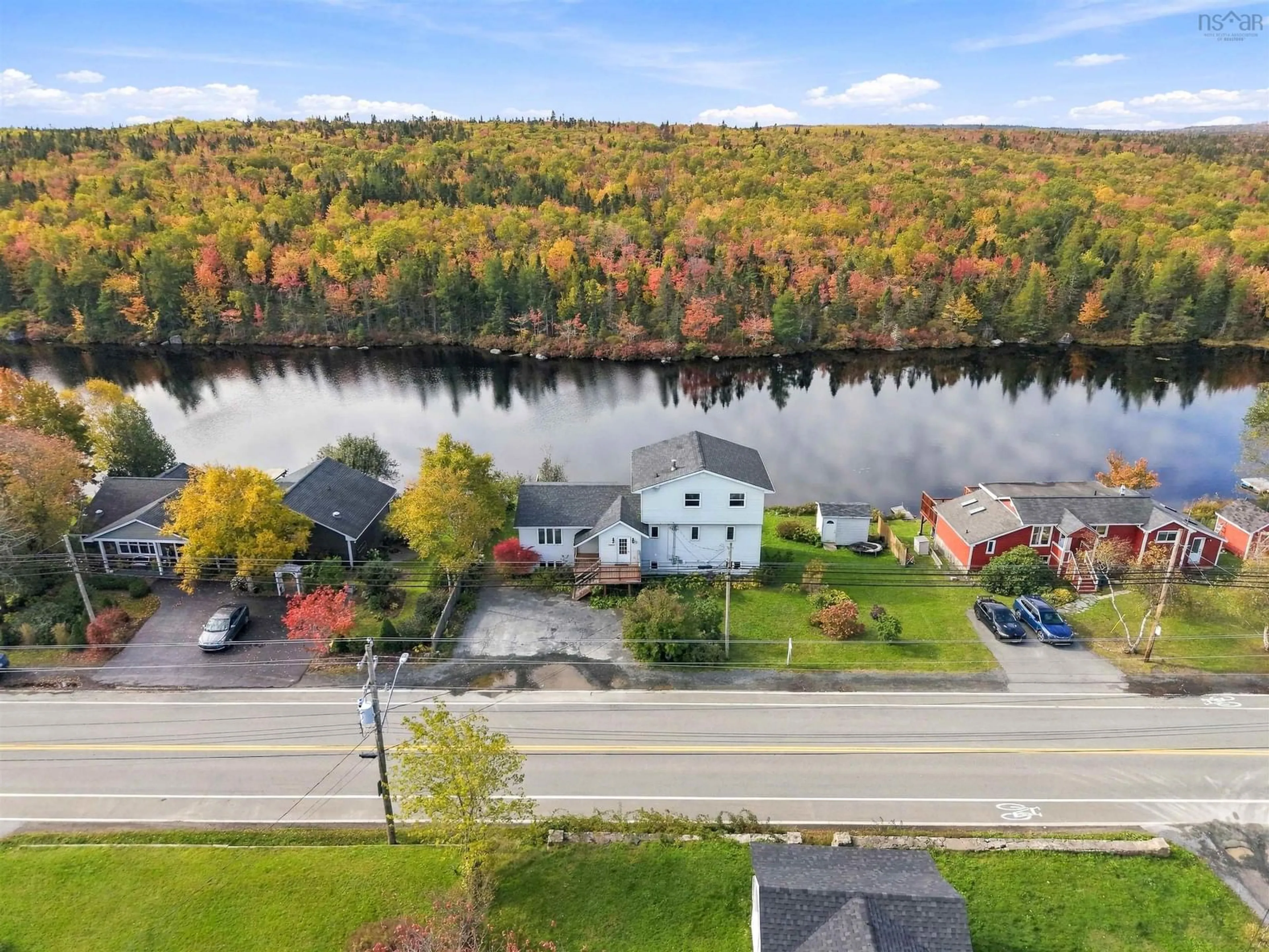 A pic from outside/outdoor area/front of a property/back of a property/a pic from drone, water/lake/river/ocean view for 853 Herring Cove Rd, Herring Cove Nova Scotia B3R 1Z5