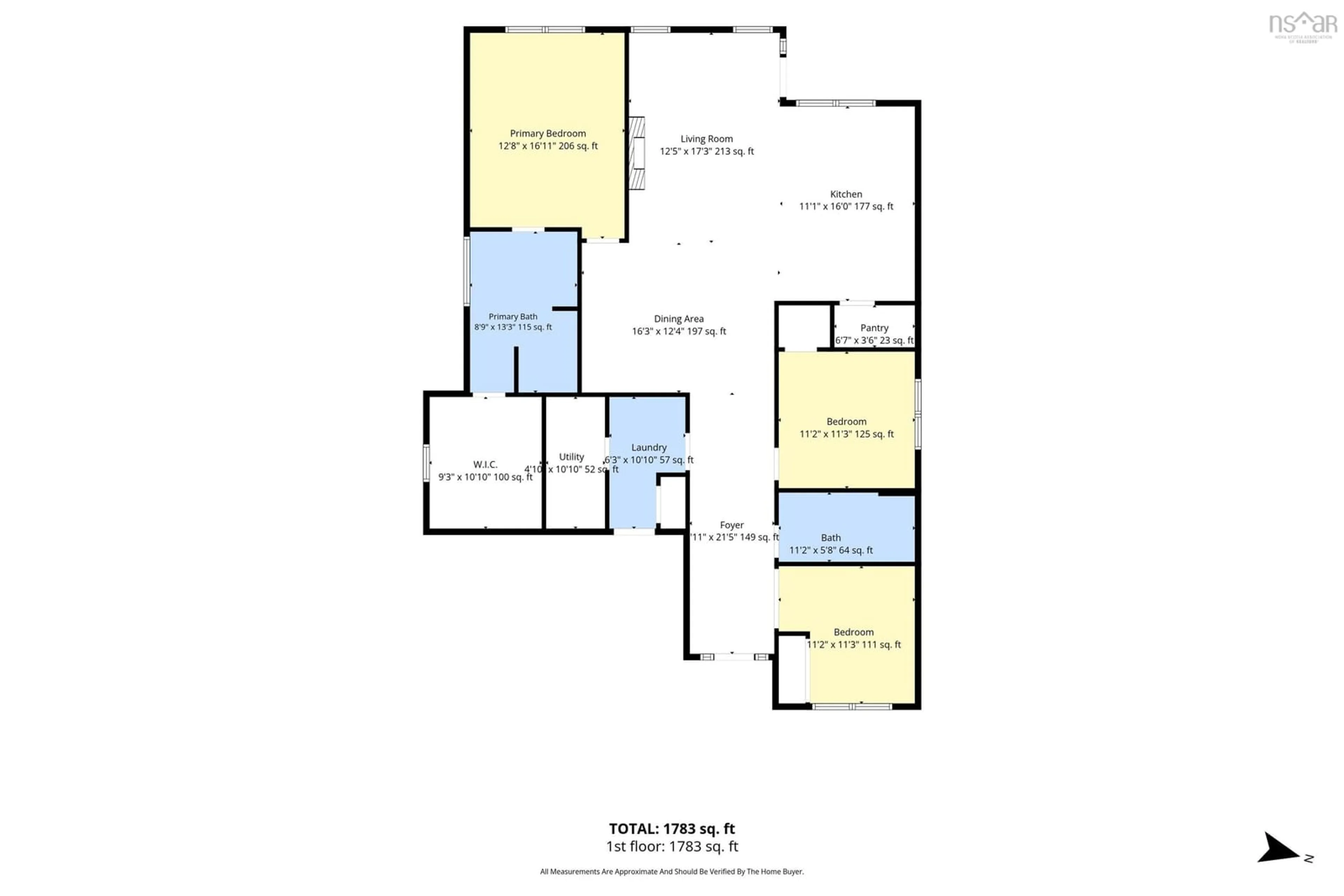 Floor plan for 105 Wexford Dr, Valley Nova Scotia B6L 0B2