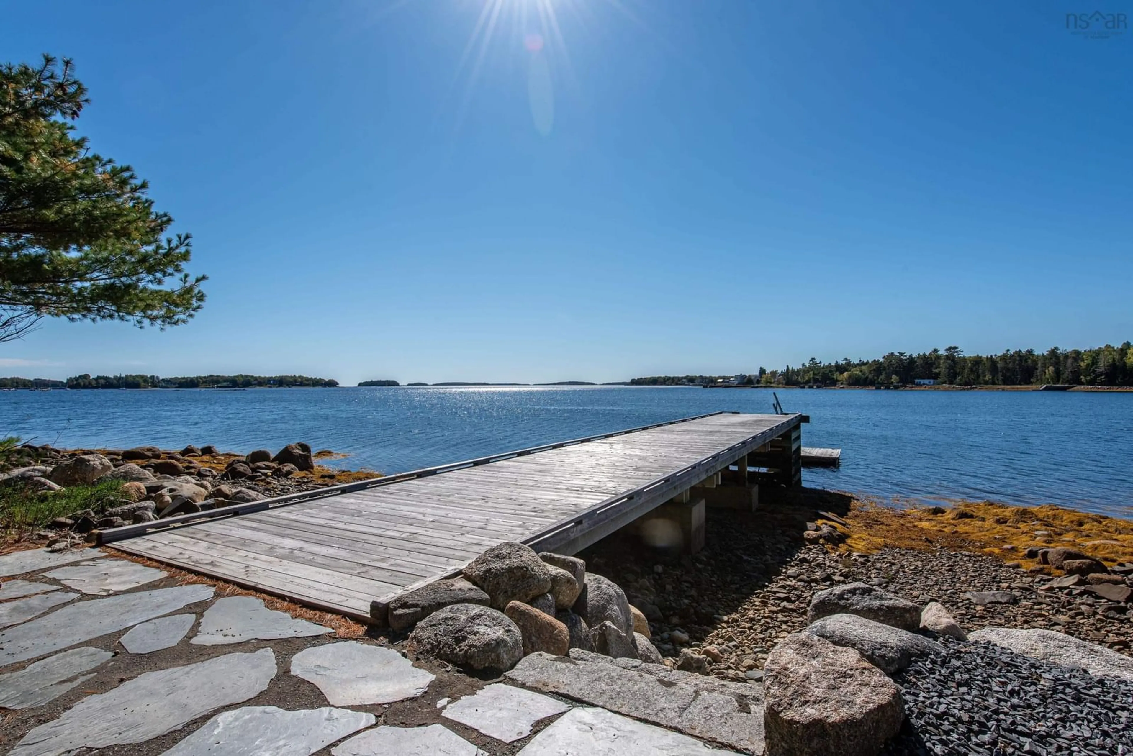 Patio, water/lake/river/ocean view for 169 Swallow Point Rd, Chester Basin Nova Scotia B0K 1K0