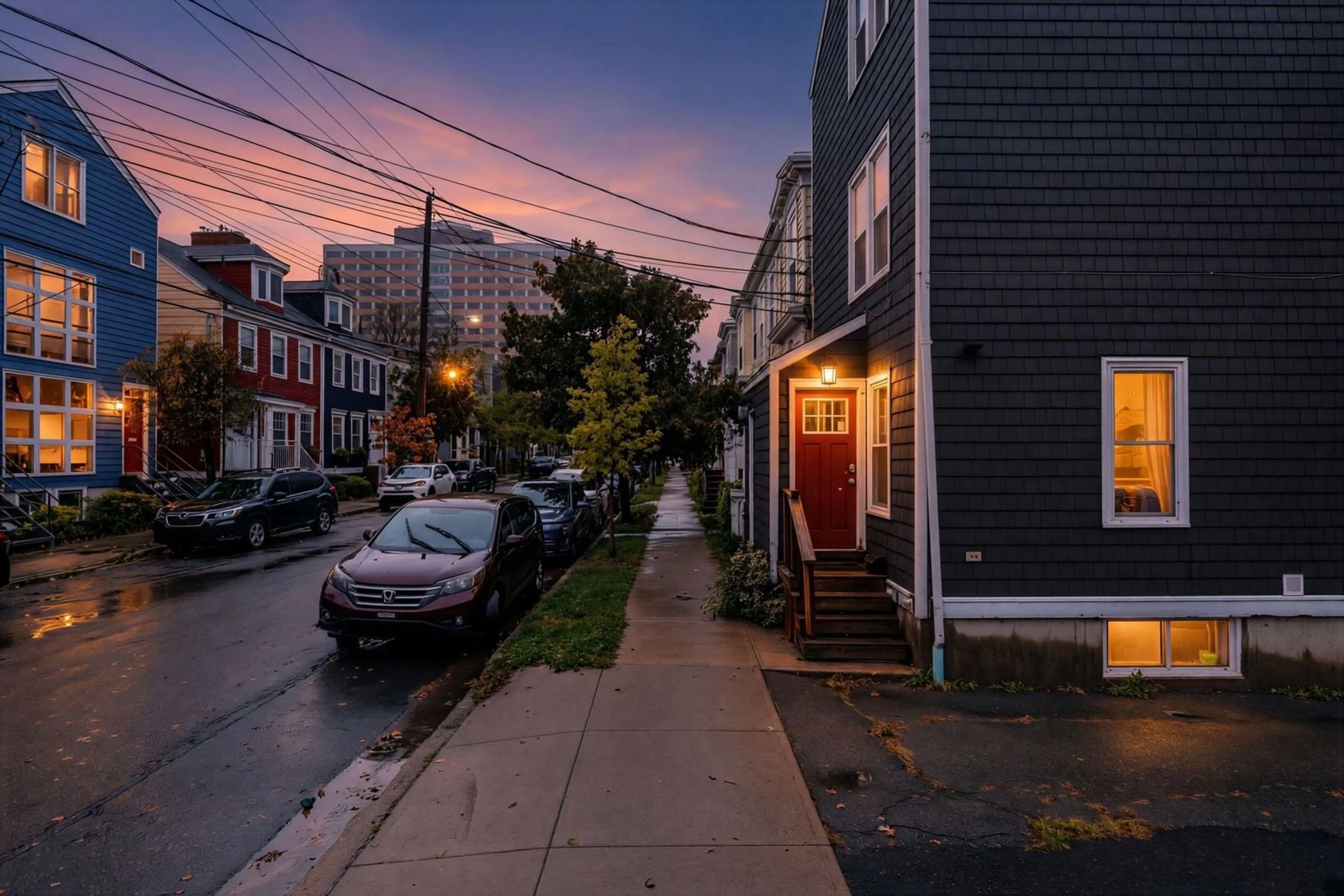 Patio, street for 2093 Creighton St #1, Halifax Nova Scotia B3K 3R5