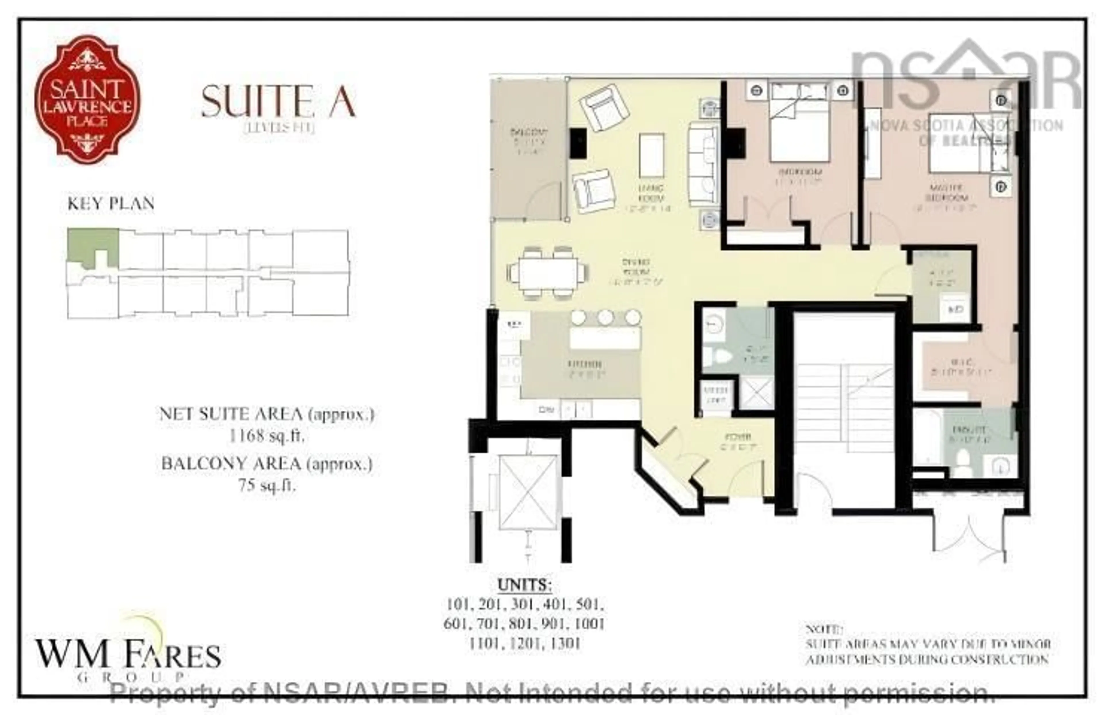 Floor plan for 3471 Dutch Village Rd #1001, Halifax Nova Scotia B3N 0C7