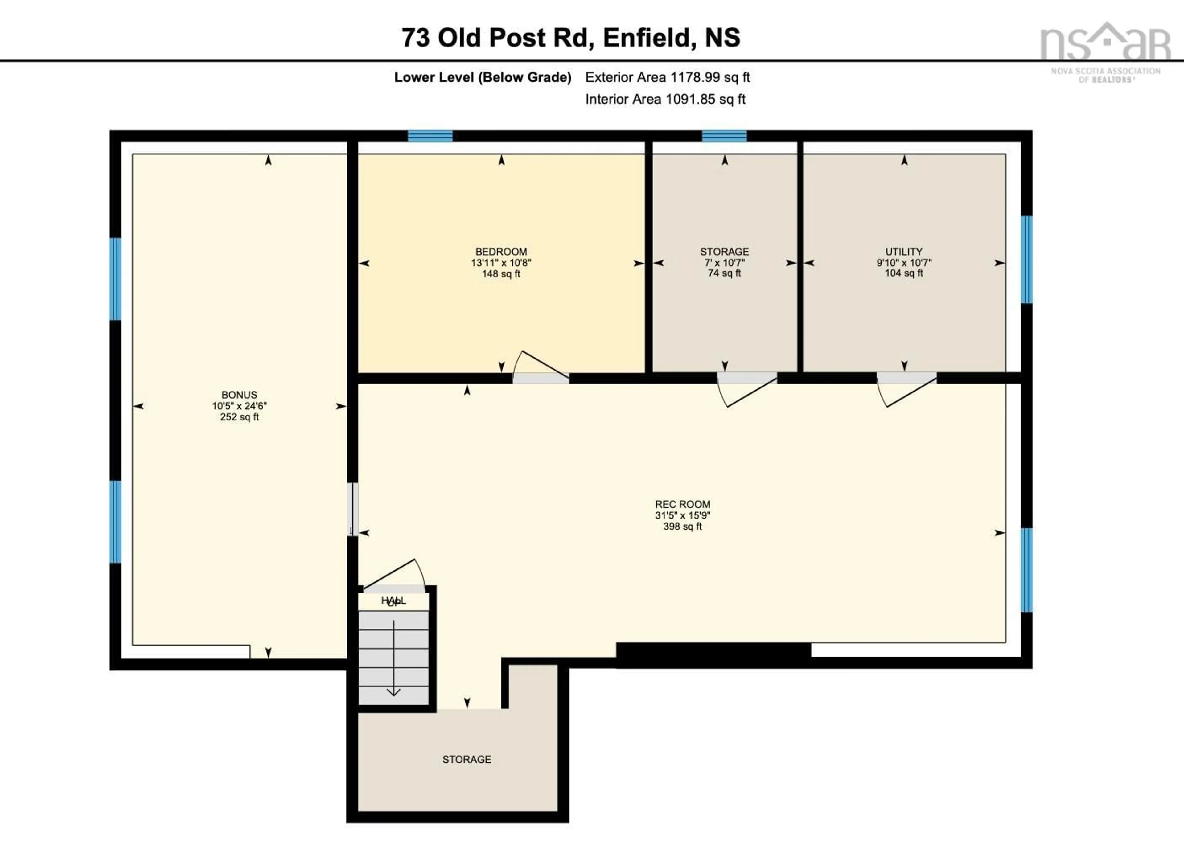 Floor plan for 73 Old Post Rd, Enfield Nova Scotia B2T 1C1