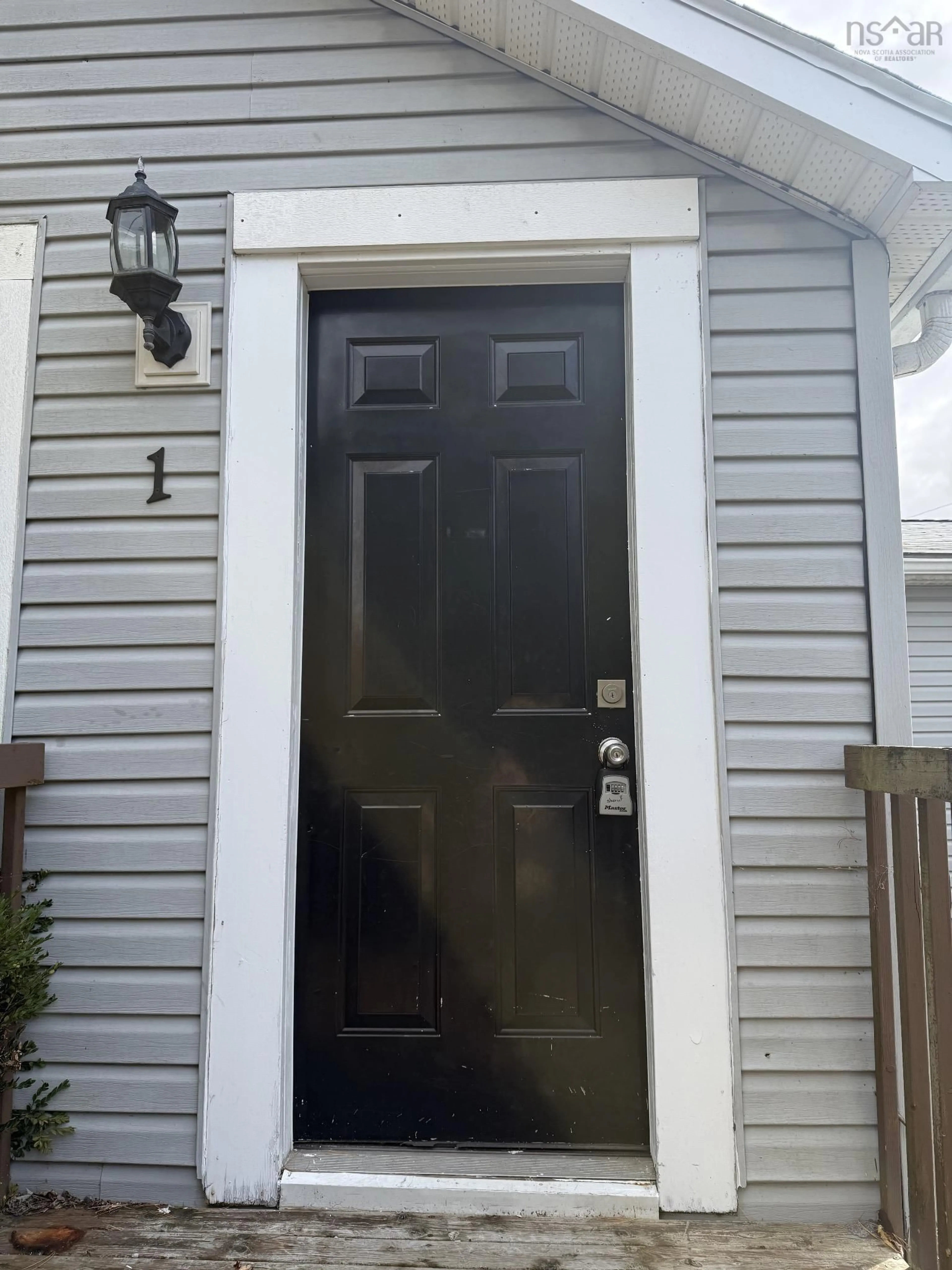 Home with vinyl exterior material, street for 1 Fenerty Rd, Middle Sackville Nova Scotia B4E 3B1