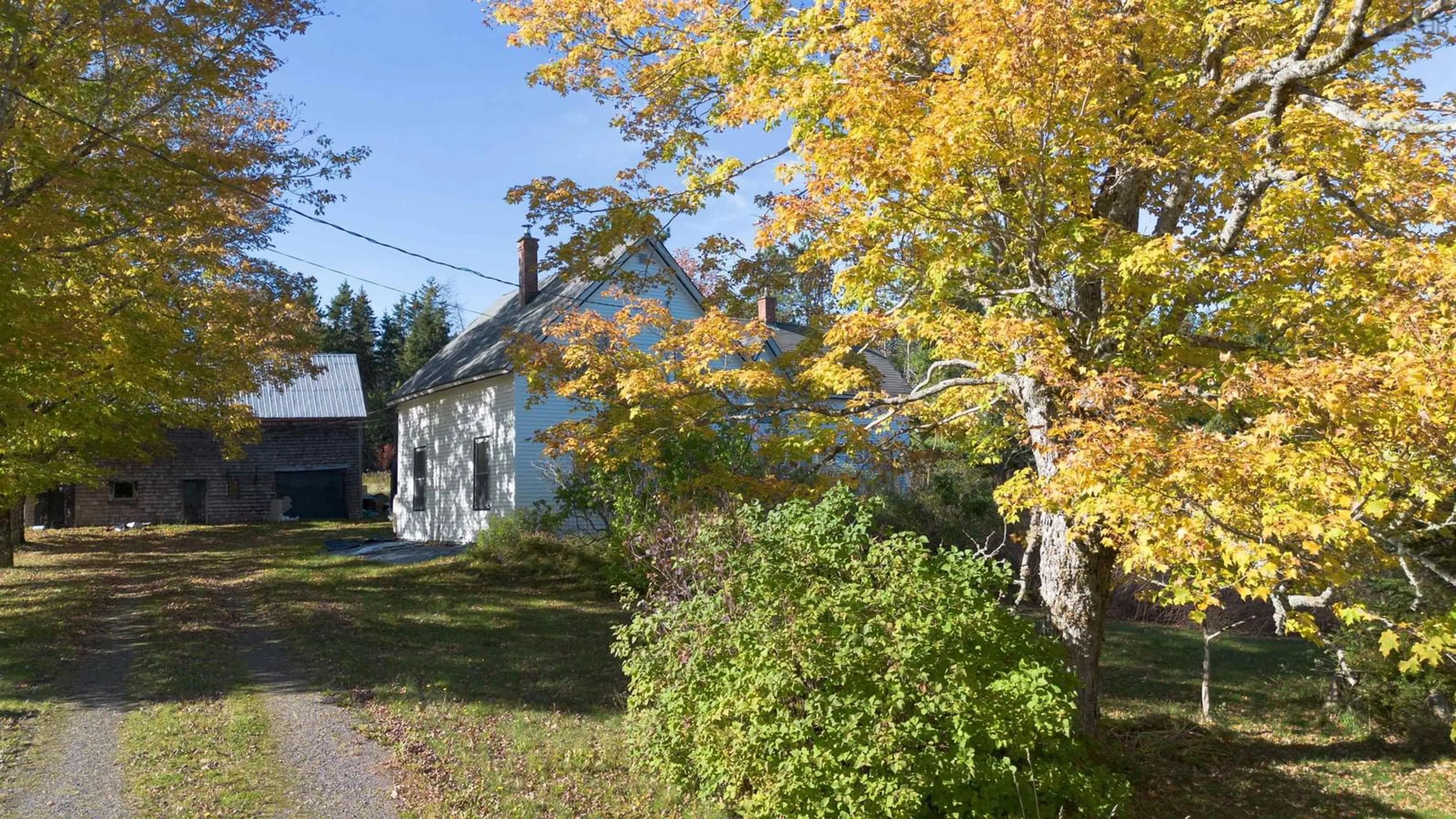 A pic from outside/outdoor area/front of a property/back of a property/a pic from drone, street for 341 Highway 326, Earltown Nova Scotia B0K 1V0