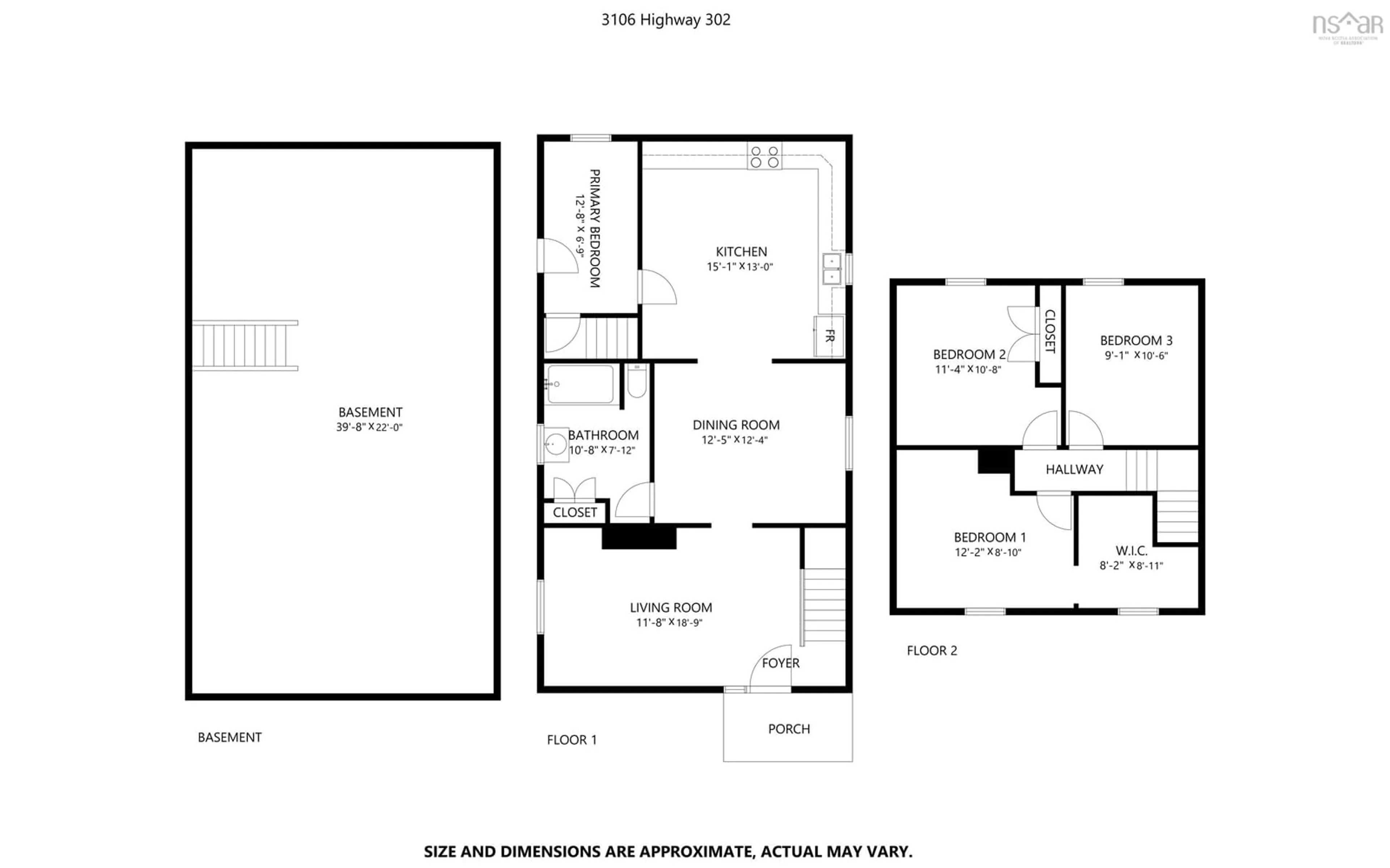 Floor plan for 3106 Highway 302, Maccan Nova Scotia B0L 1B0