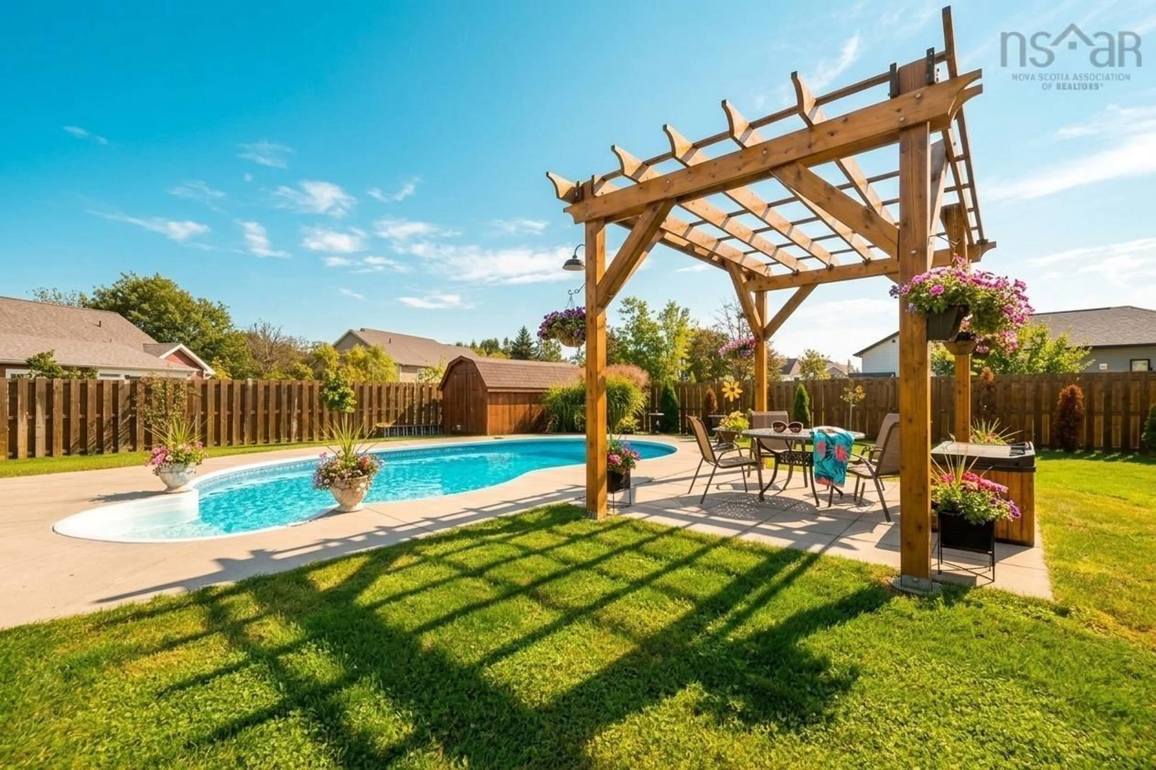 Patio, water/lake/river/ocean view for 10 Deer Haven Dr, Kentville Nova Scotia B4N 0B9