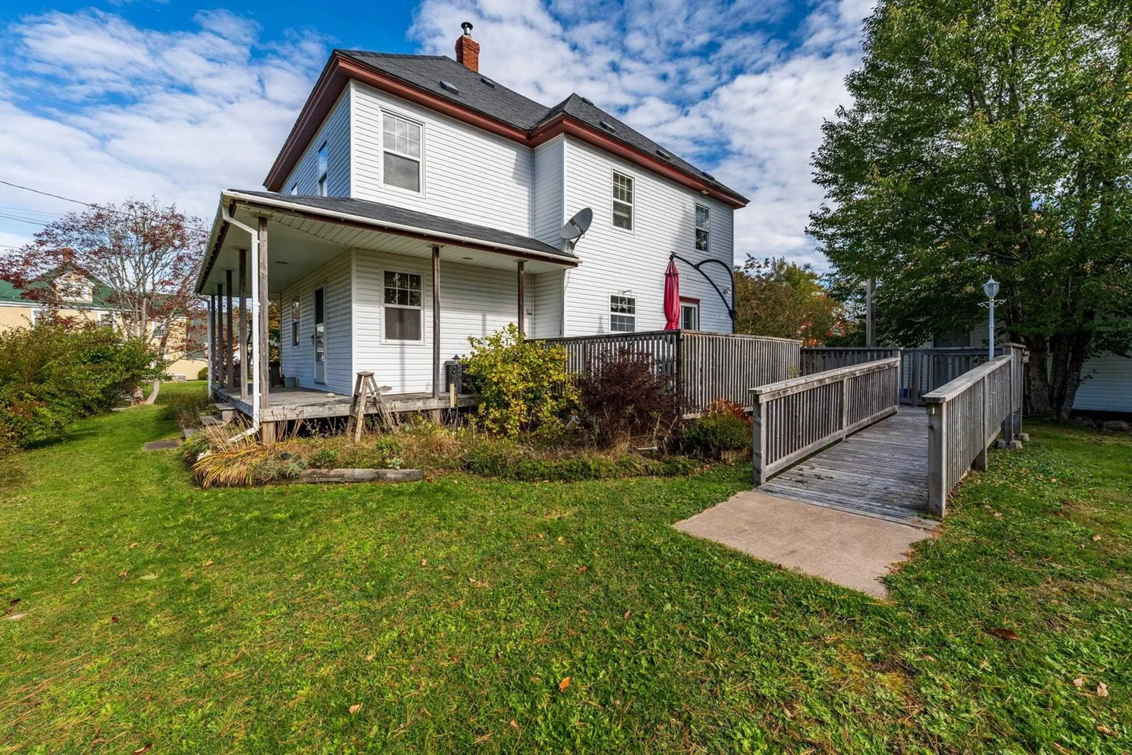 A pic from outside/outdoor area/front of a property/back of a property/a pic from drone, street for 1 Belleville Rd, Belleville North Nova Scotia B0W 3M0
