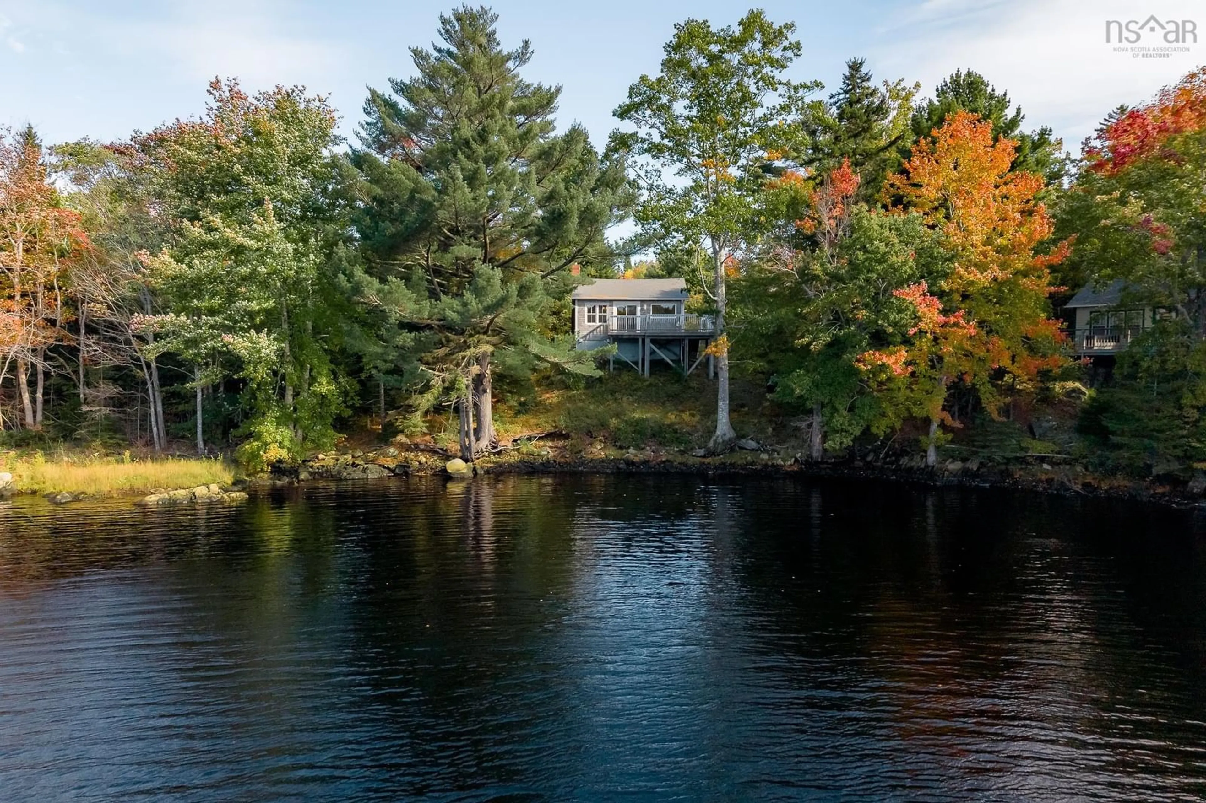 A pic from outside/outdoor area/front of a property/back of a property/a pic from drone, water/lake/river/ocean view for 113 Broad River Rd, Summerville Centre Nova Scotia B0T 1T0
