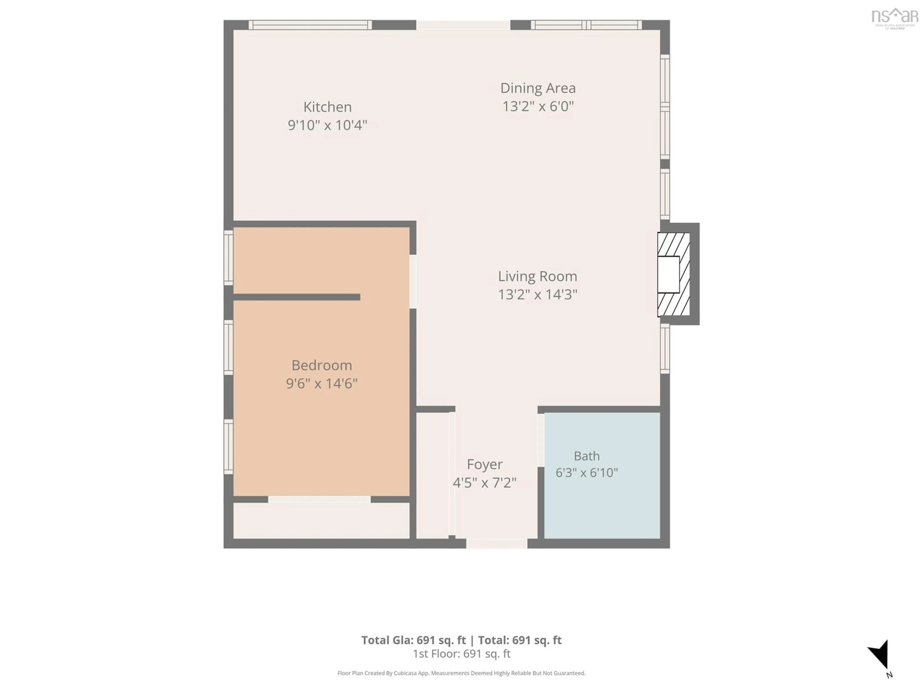 Floor plan for 113 Broad River Rd, Summerville Centre Nova Scotia B0T 1T0