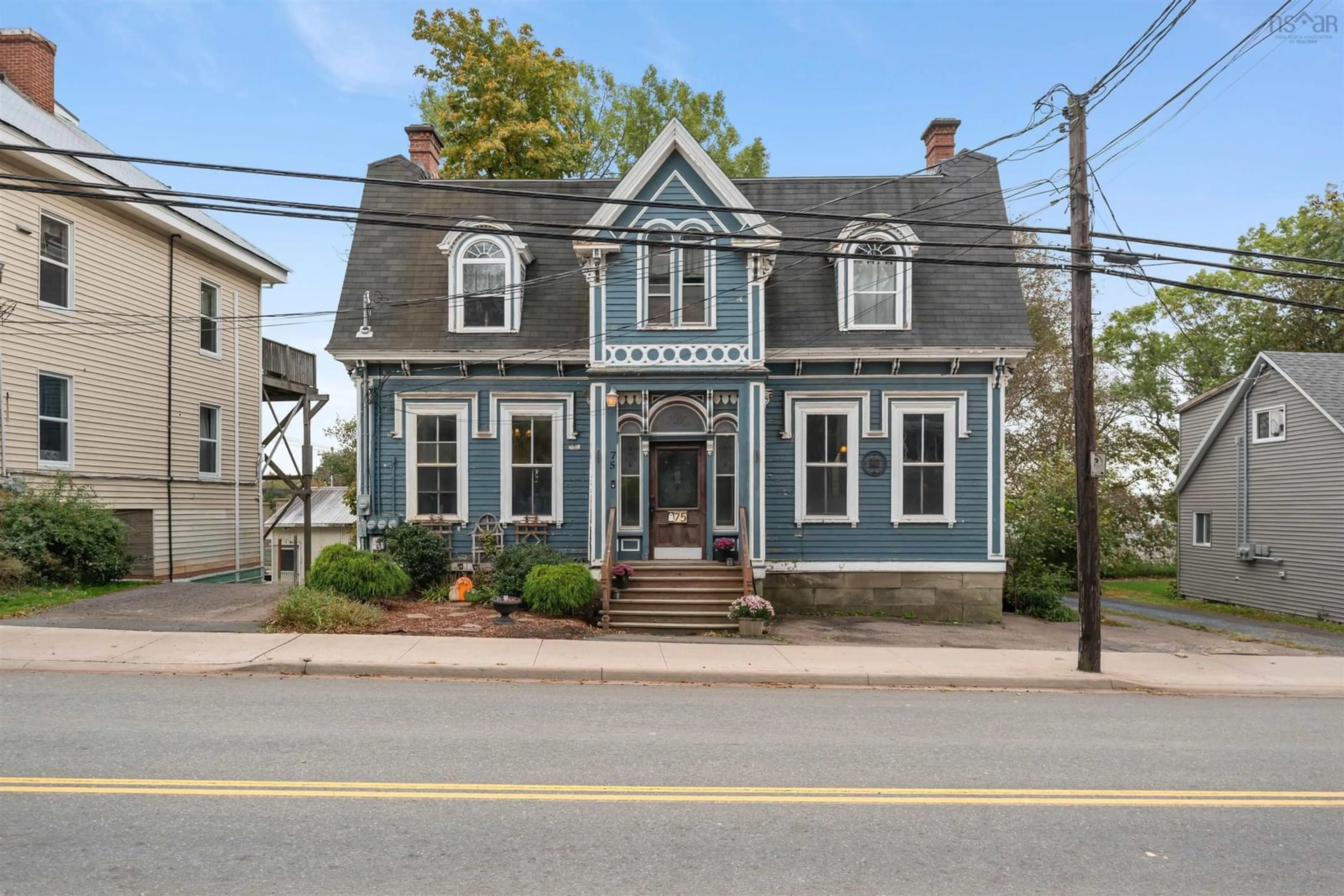 Home with brick exterior material, street for 75 Denoon St, Pictou Nova Scotia B0K 1H0