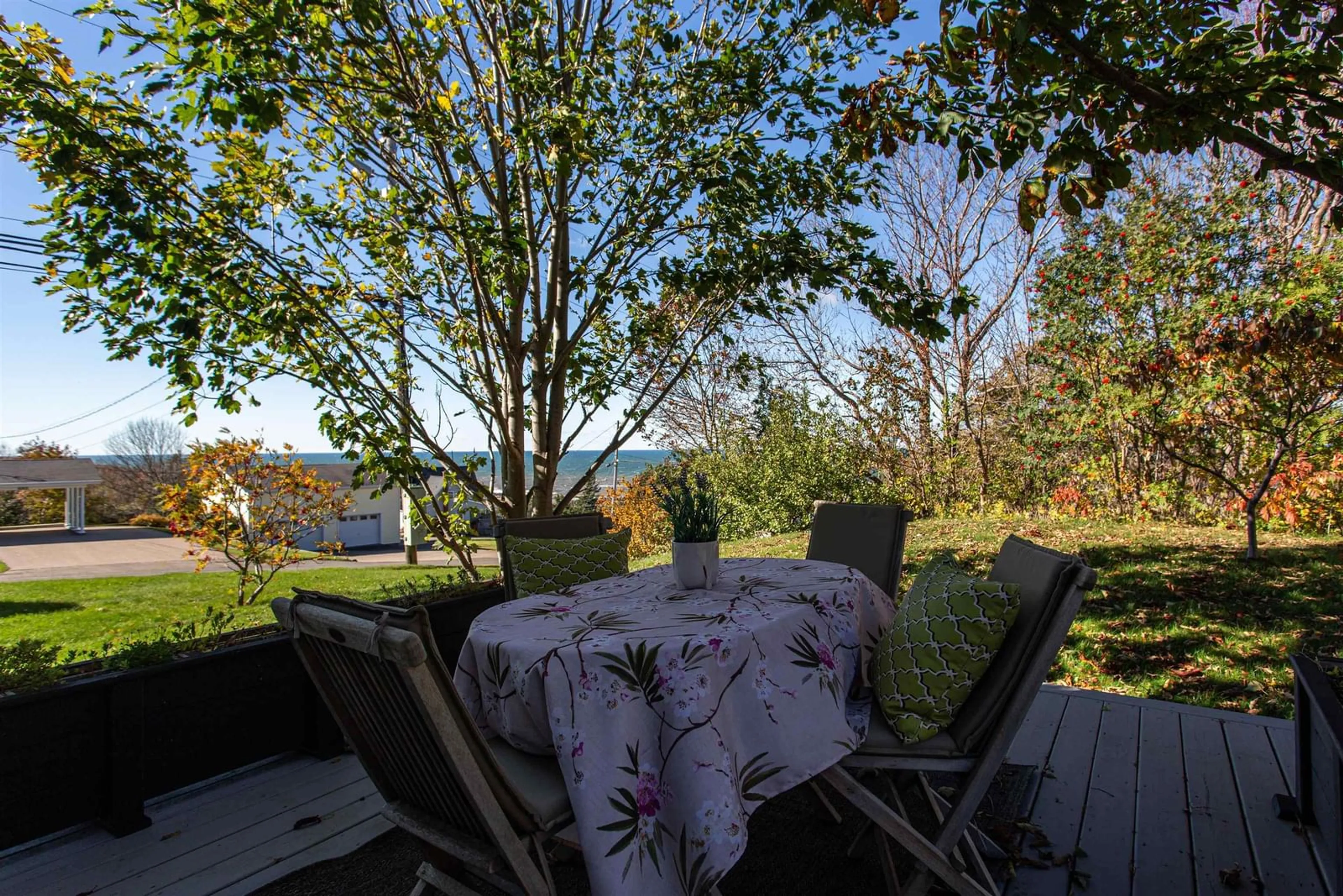 Patio, water/lake/river/ocean view for Parker Mountain Rd #1212, Parkers Cove Nova Scotia B0S 1A0