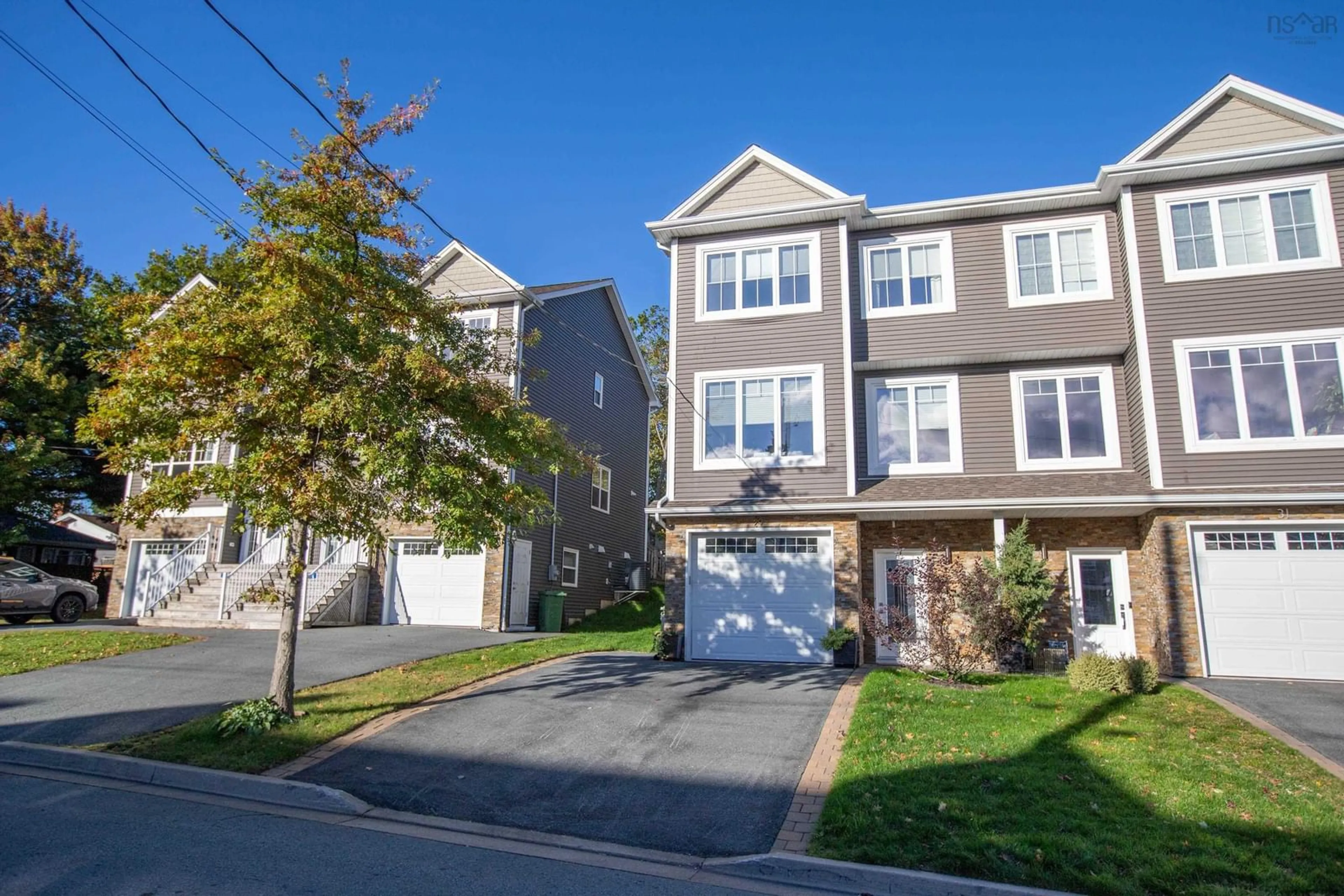 Home with vinyl exterior material, street for 29 Eastview Dr, Fleming Heights Nova Scotia B3P 1E6