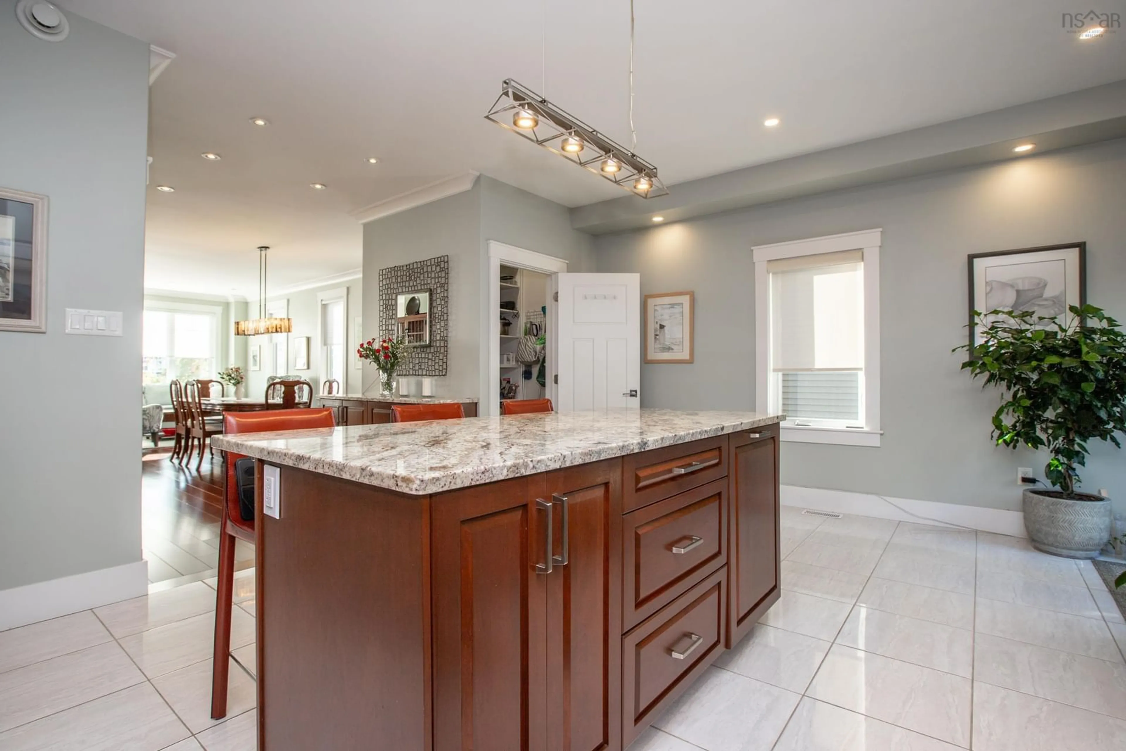 Open concept kitchen, ceramic/tile floor for 29 Eastview Dr, Fleming Heights Nova Scotia B3P 1E6