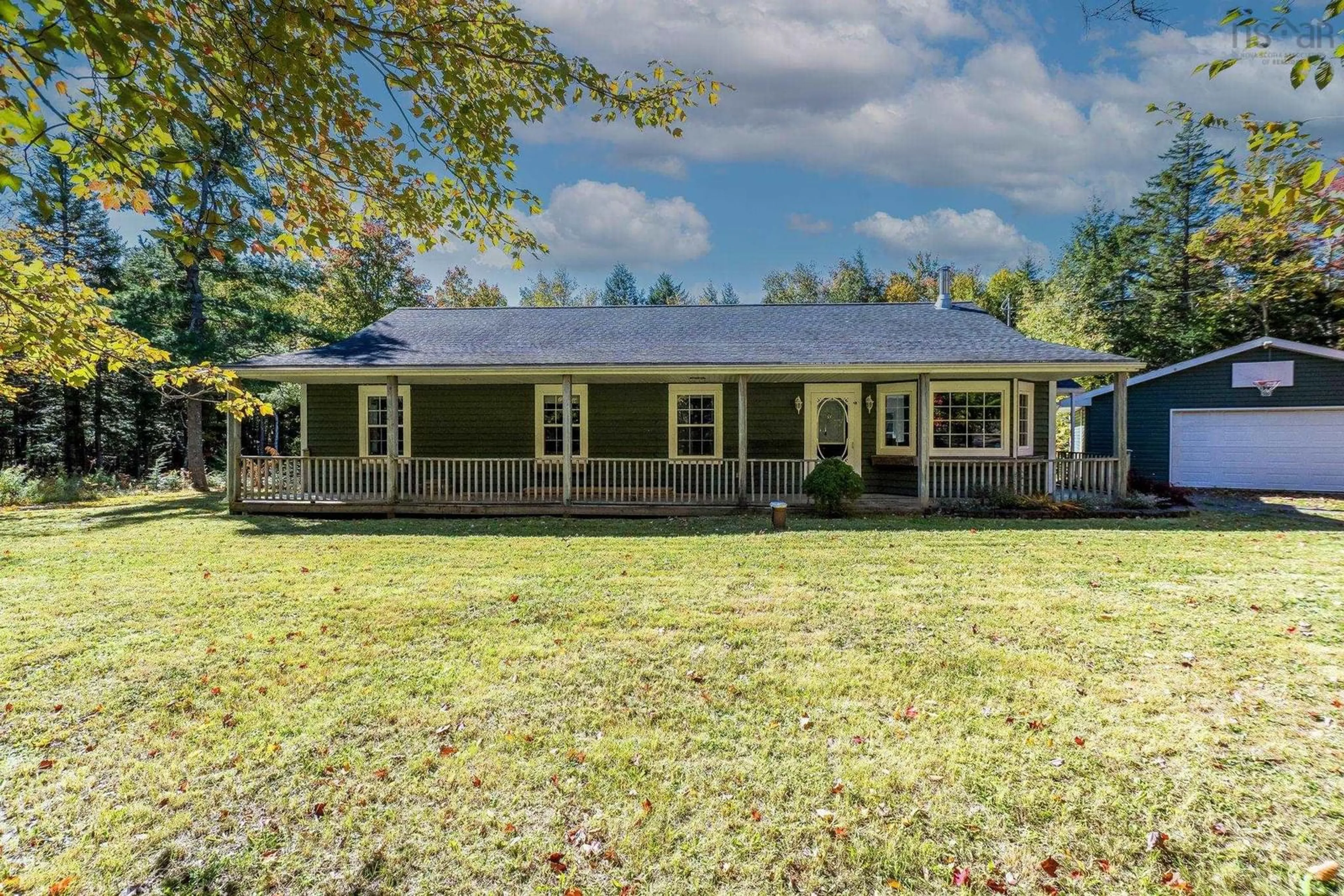 A pic from outside/outdoor area/front of a property/back of a property/a pic from drone, water/lake/river/ocean view for 696 Summit Ridge Road Rd, Vaughan Nova Scotia B0N 2T0