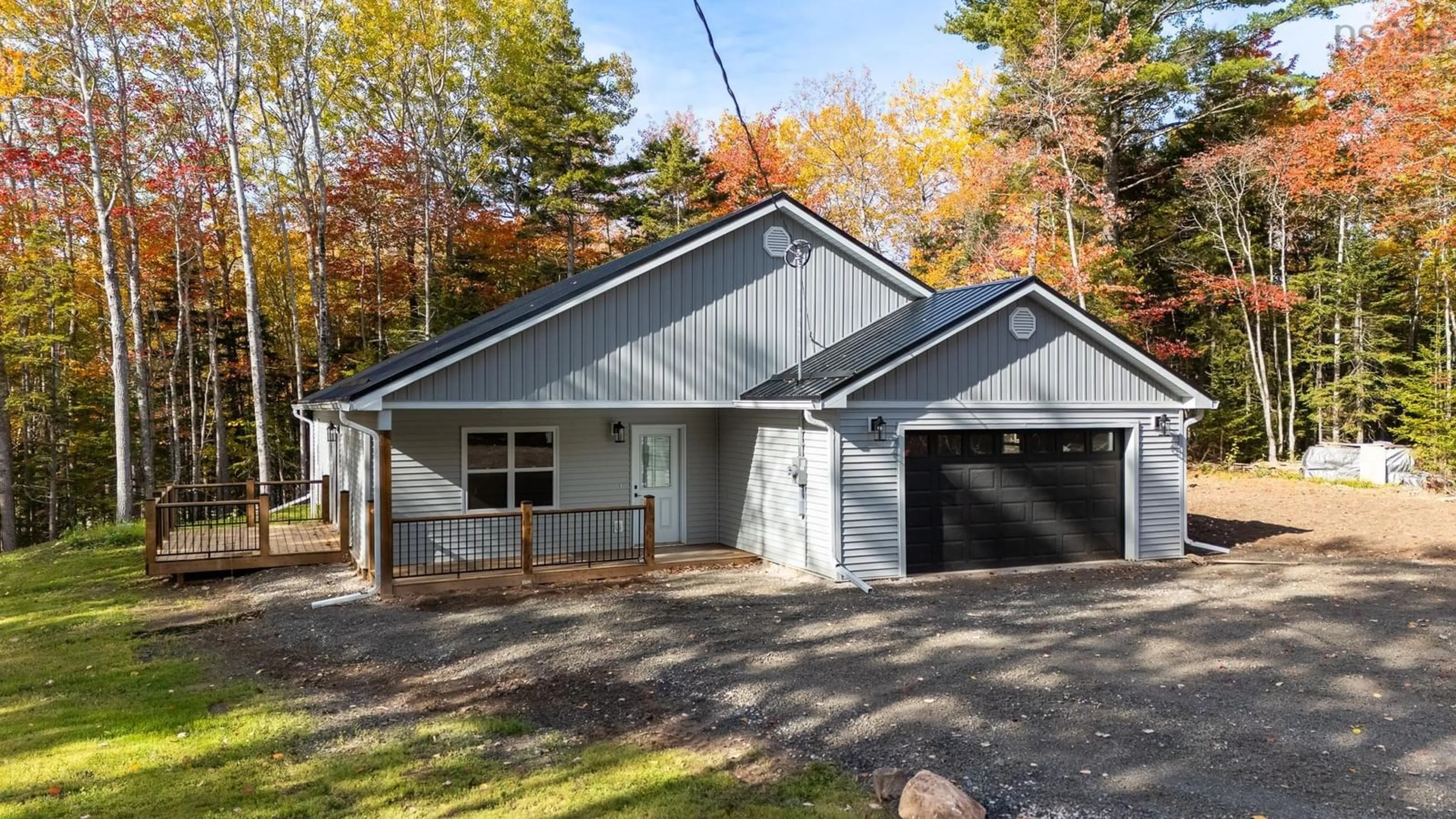 Home with vinyl exterior material, street for Lot JC3 Ryan Lane, Lower Burlington Nova Scotia B0N 2A0