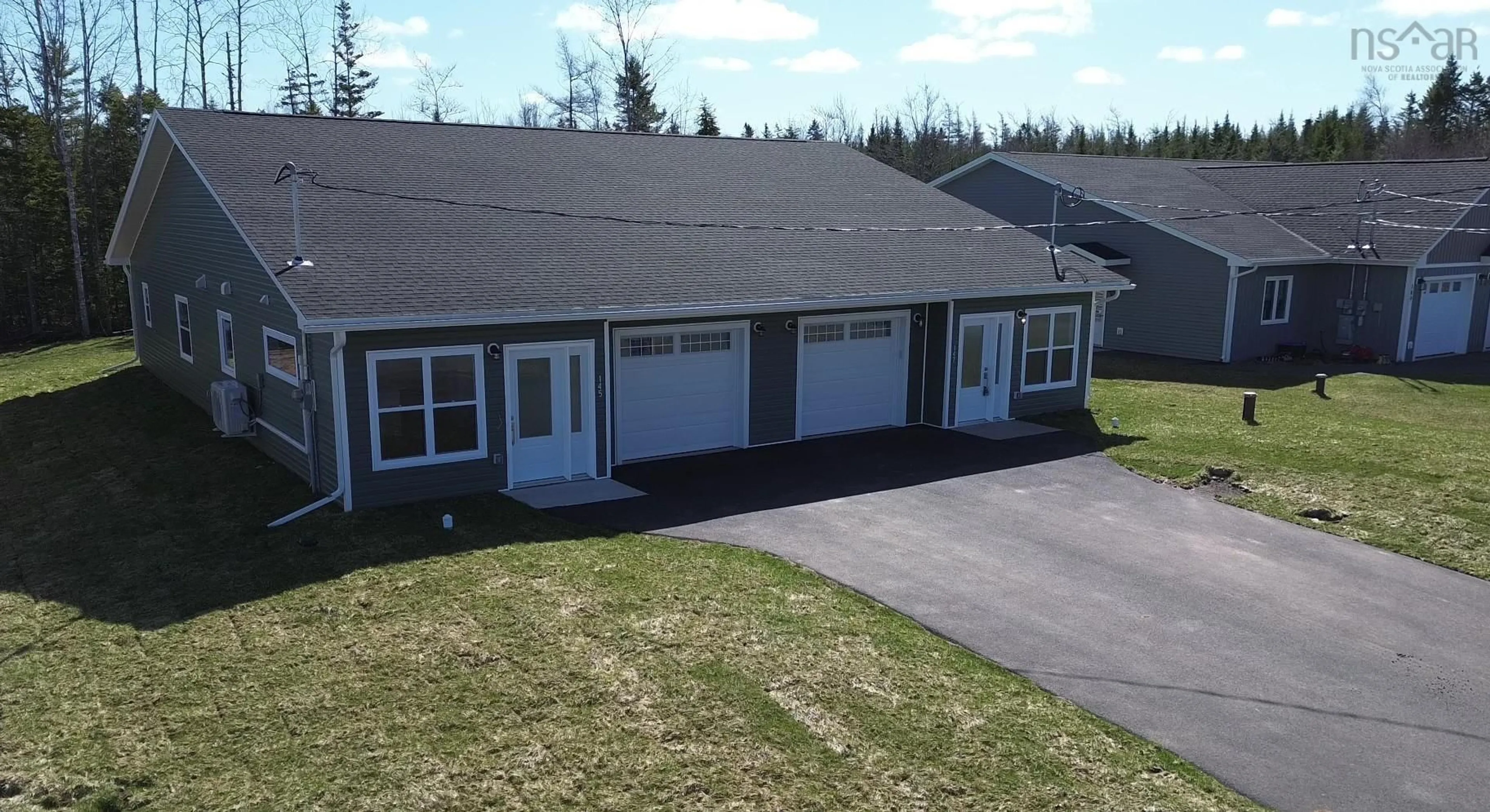 A pic from outside/outdoor area/front of a property/back of a property/a pic from drone, street for 145 Blainedale Dr, Salmon River Nova Scotia B2N 6M3