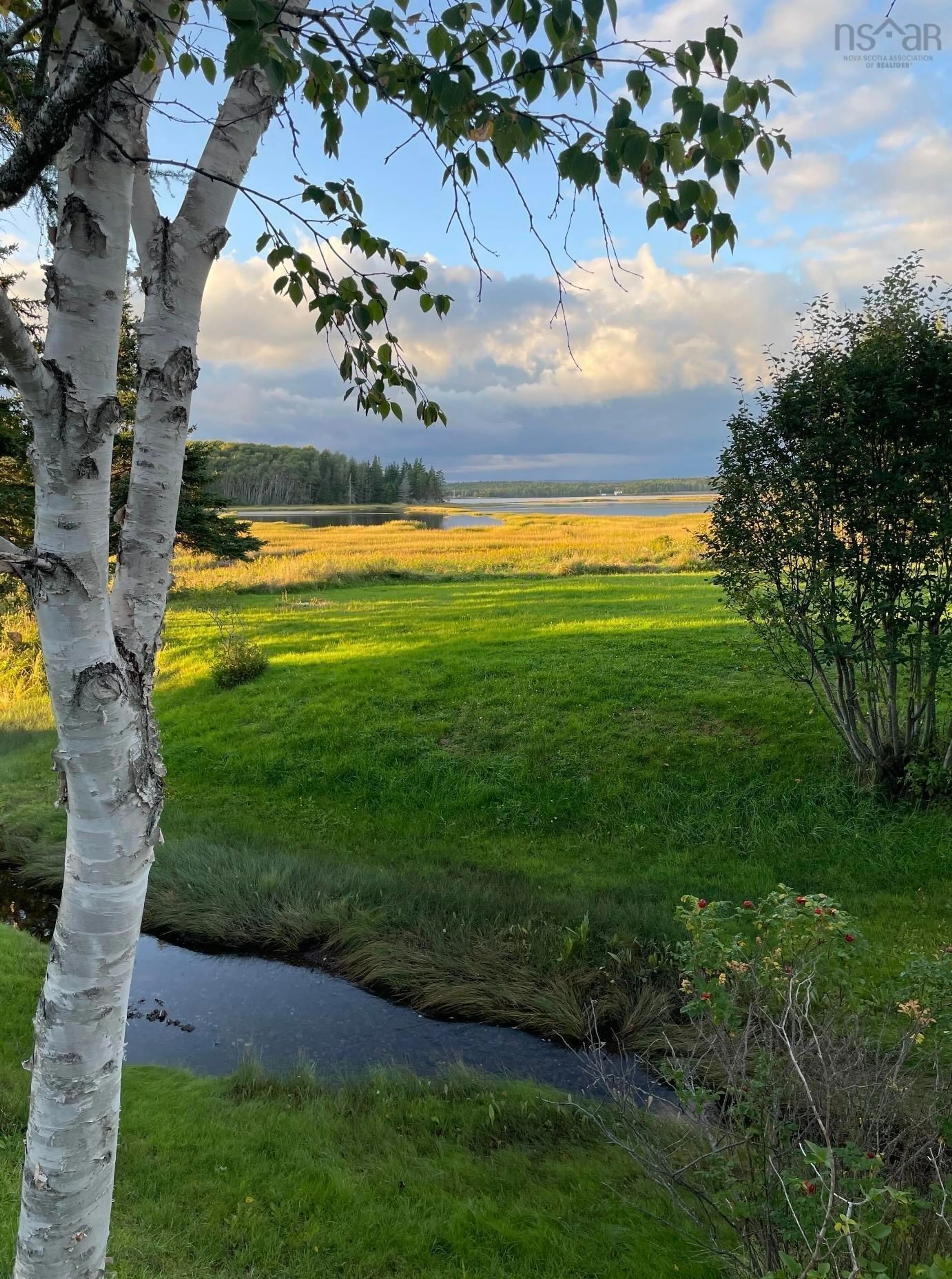 A pic from outside/outdoor area/front of a property/back of a property/a pic from drone, water/lake/river/ocean view for 2099 Highway 320, Martinique Nova Scotia B0E 1K0