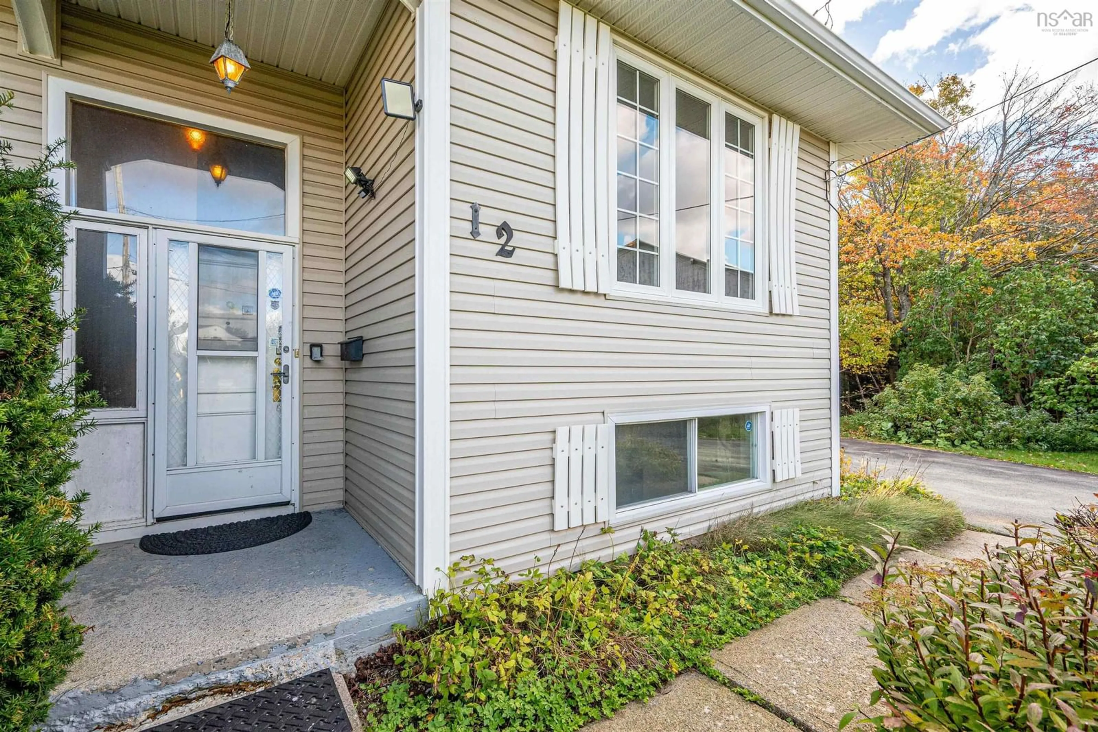Home with vinyl exterior material, street for 12 Ivylea Cres, Halifax Nova Scotia B3R 2H2