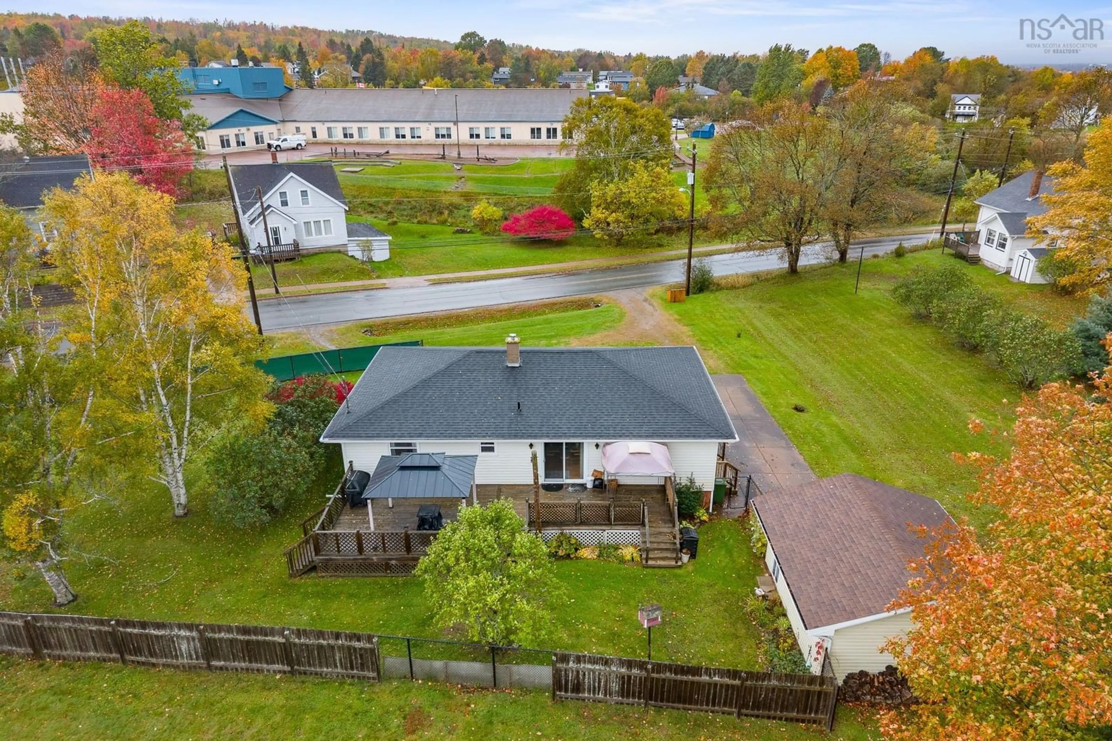 A pic from outside/outdoor area/front of a property/back of a property/a pic from drone, unknown for 19 Harmony Rd, Salmon River Nova Scotia B2N 4X9